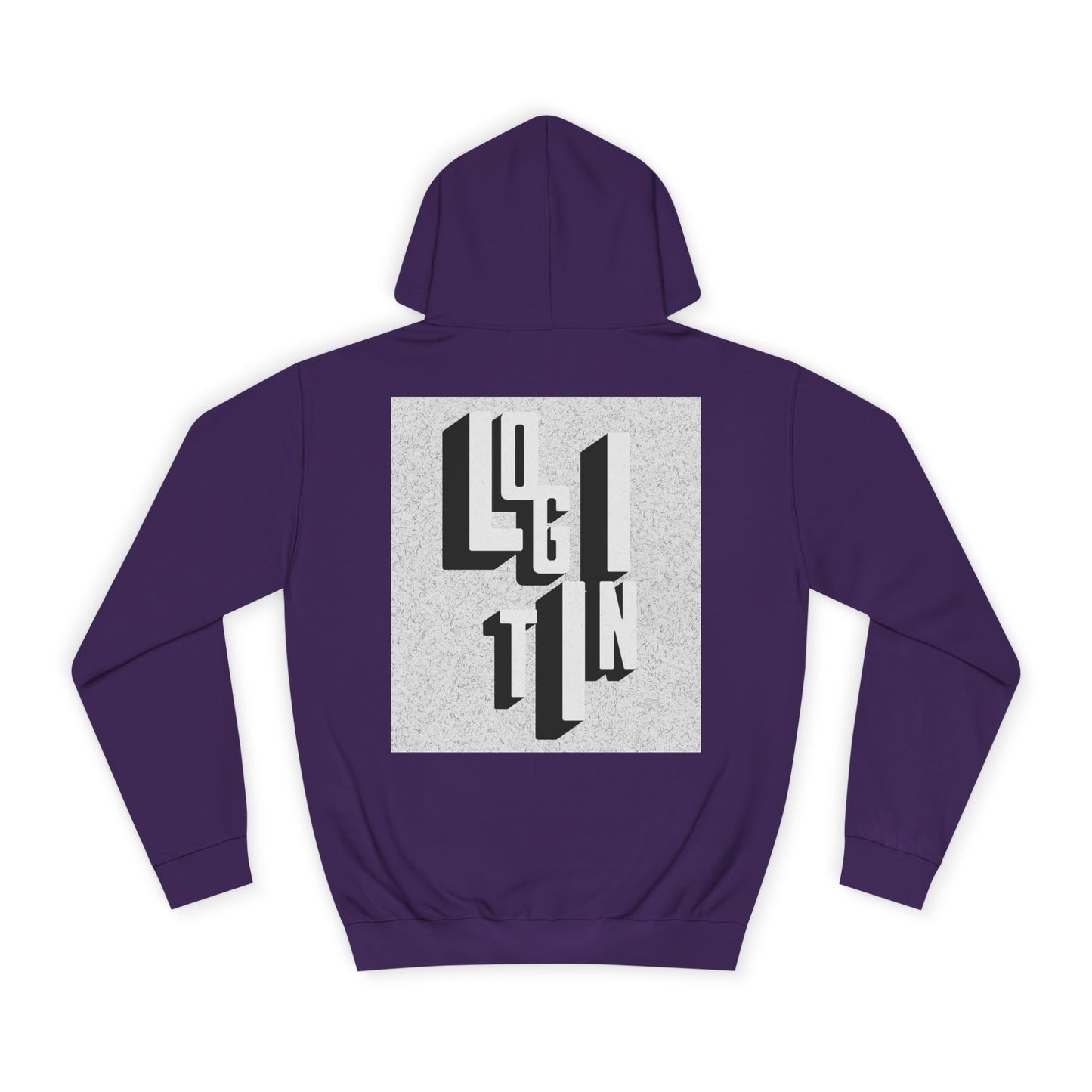 Minimalist Hoodie, Unisex Sweatshirt, Cozy Campus Wear, Student Gift, Modern Graphic Hoodie