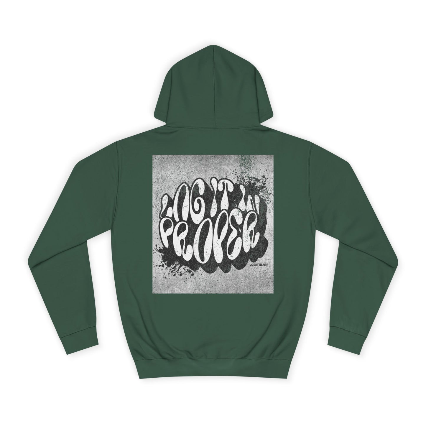Unisex Hoodie with Inspirational Design | Cozy Sweatshirt, Graduation Gift, Campus Wear, Casual Outfit