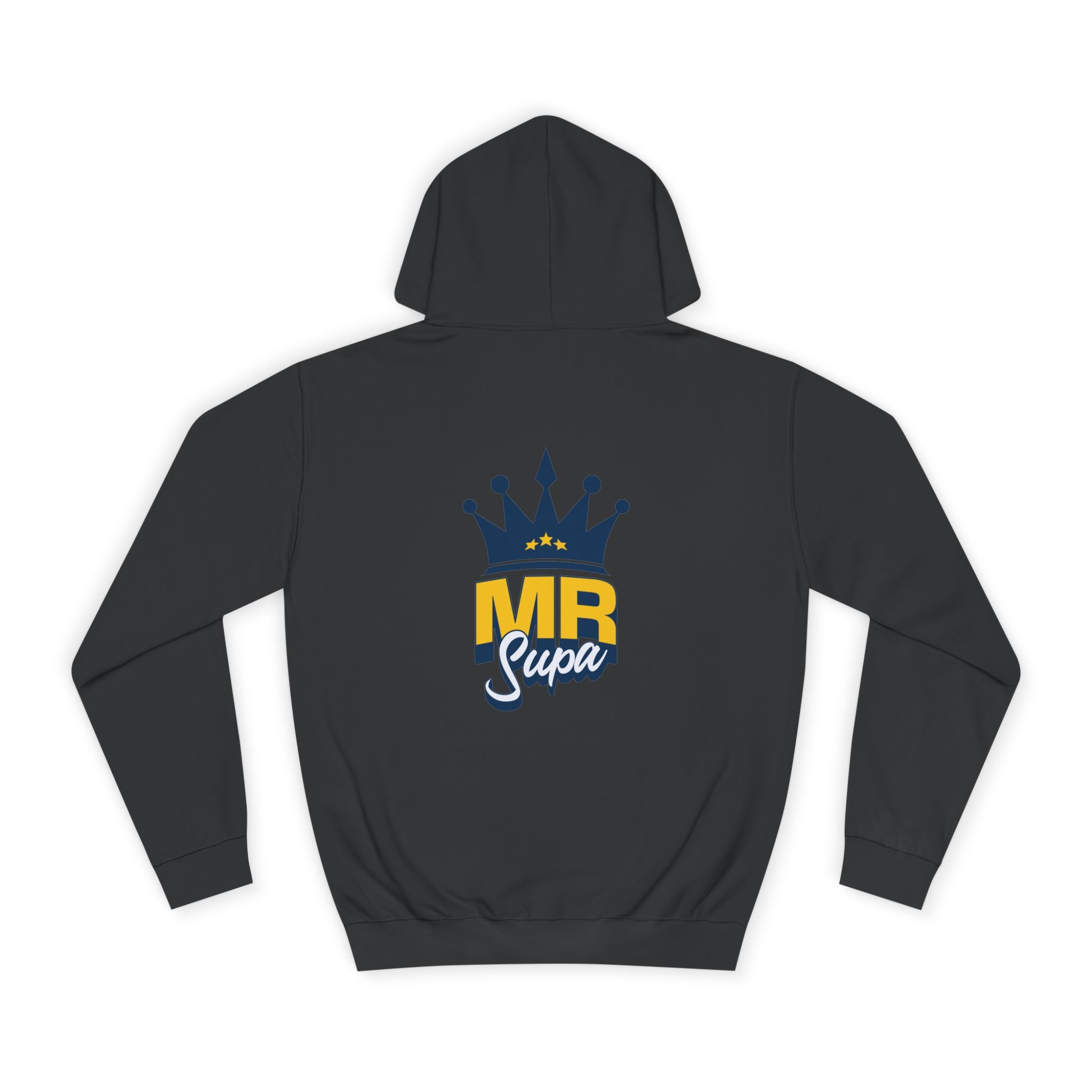 Crowned Unisex Mr Supa Hoodie - Stylish, Comfortable, Perfect for Any One, Athletes, Trendy Gift, Events, Everyday Wear