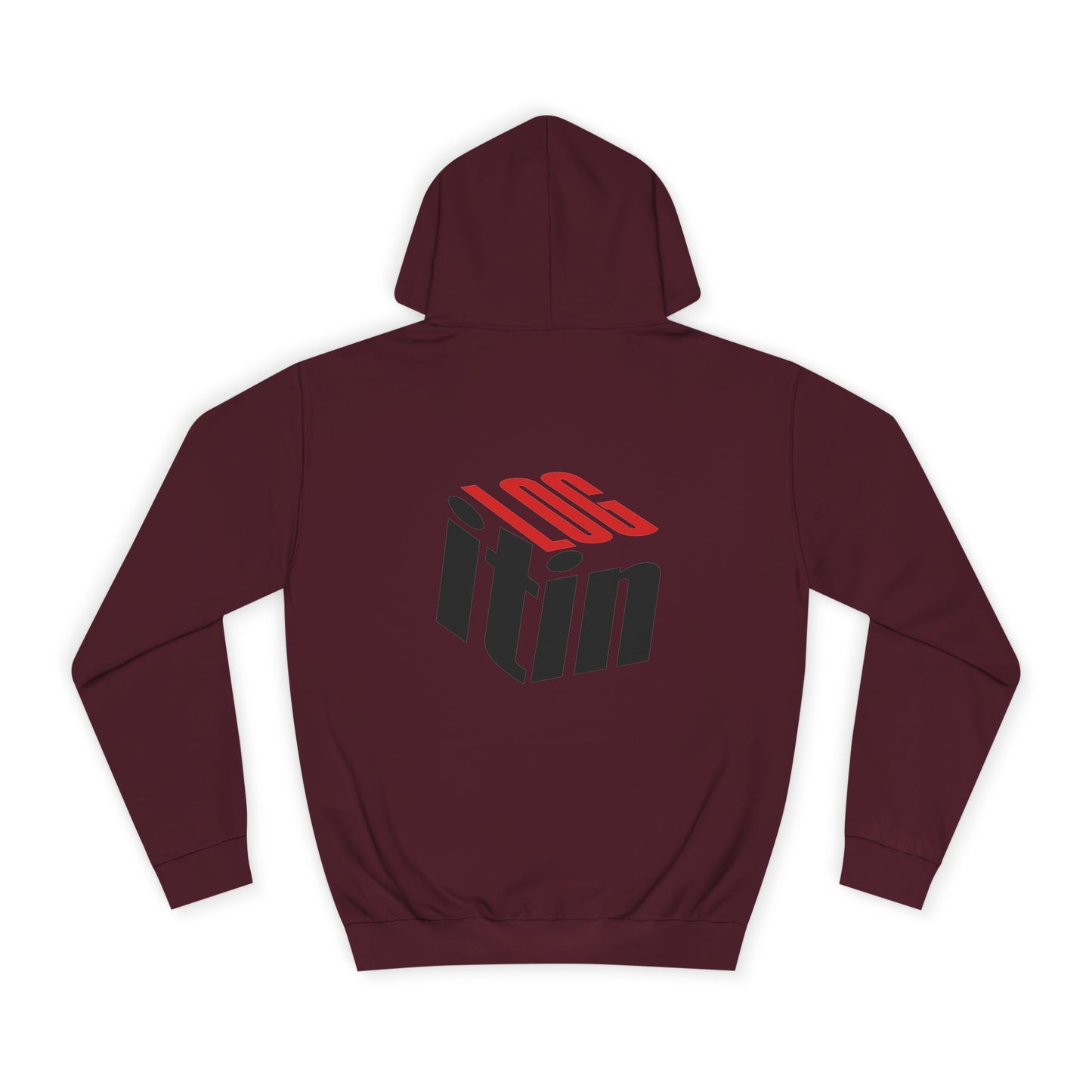 Unisex Log it in Hoodie with Bold Graphic Design - Comfortable Casual Wear, Perfect for Any One, Gifts, and Events