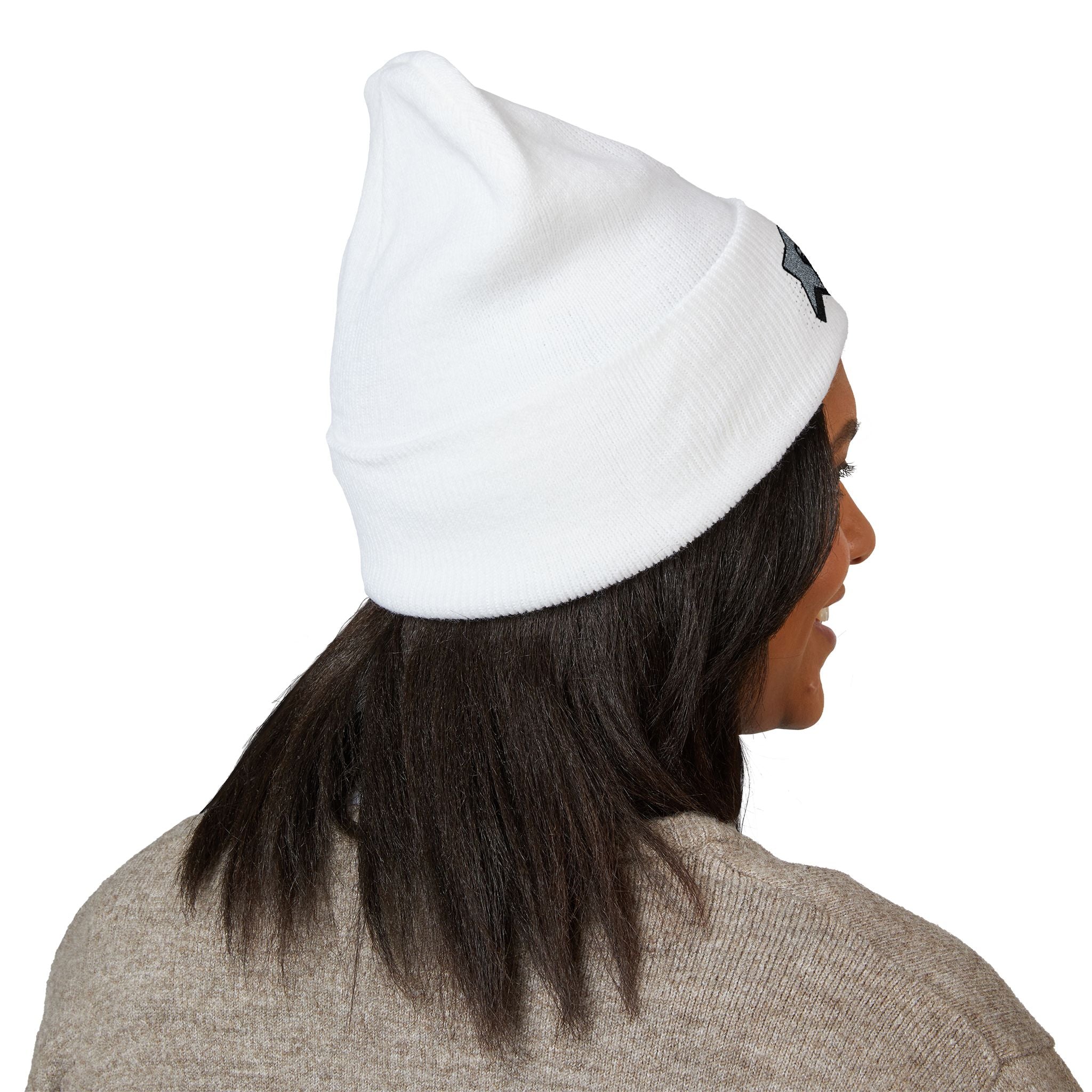 Embroidered "Tell em log it in Cuffed Beanie — Cozy Winter Hat