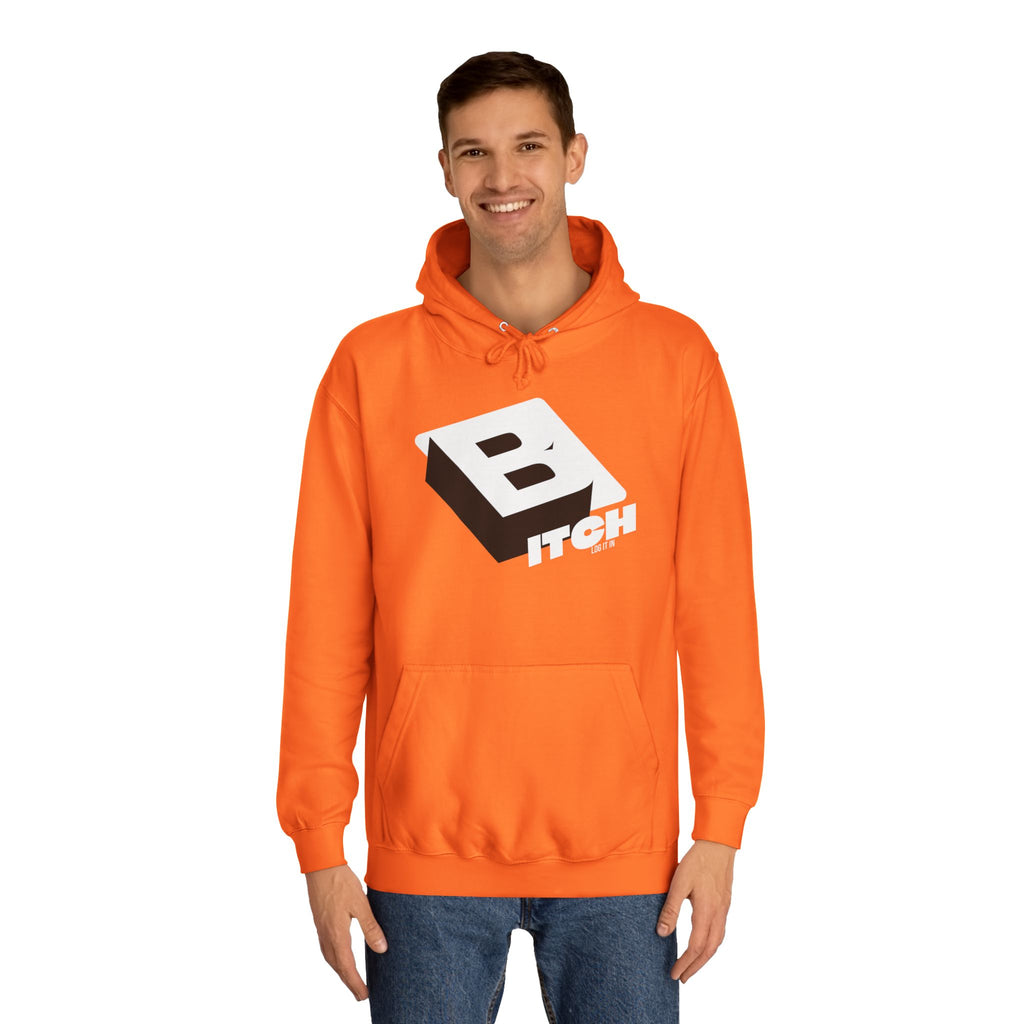 Unisex Hoodie with Bold Logo Design