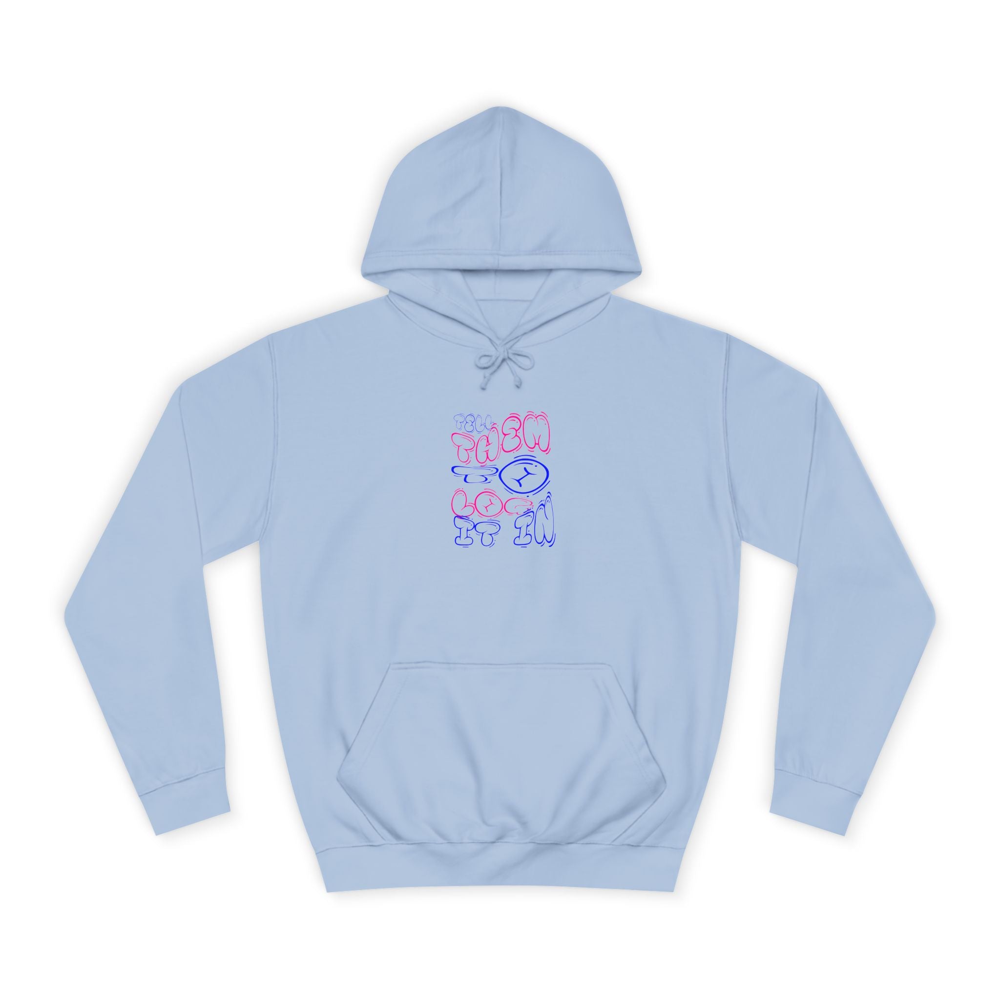 Chill Vibes Log it in Hoodie | Cozy Unisex Sweatshirt, Gifts for Graduates, Apparel, Everyday Comfort