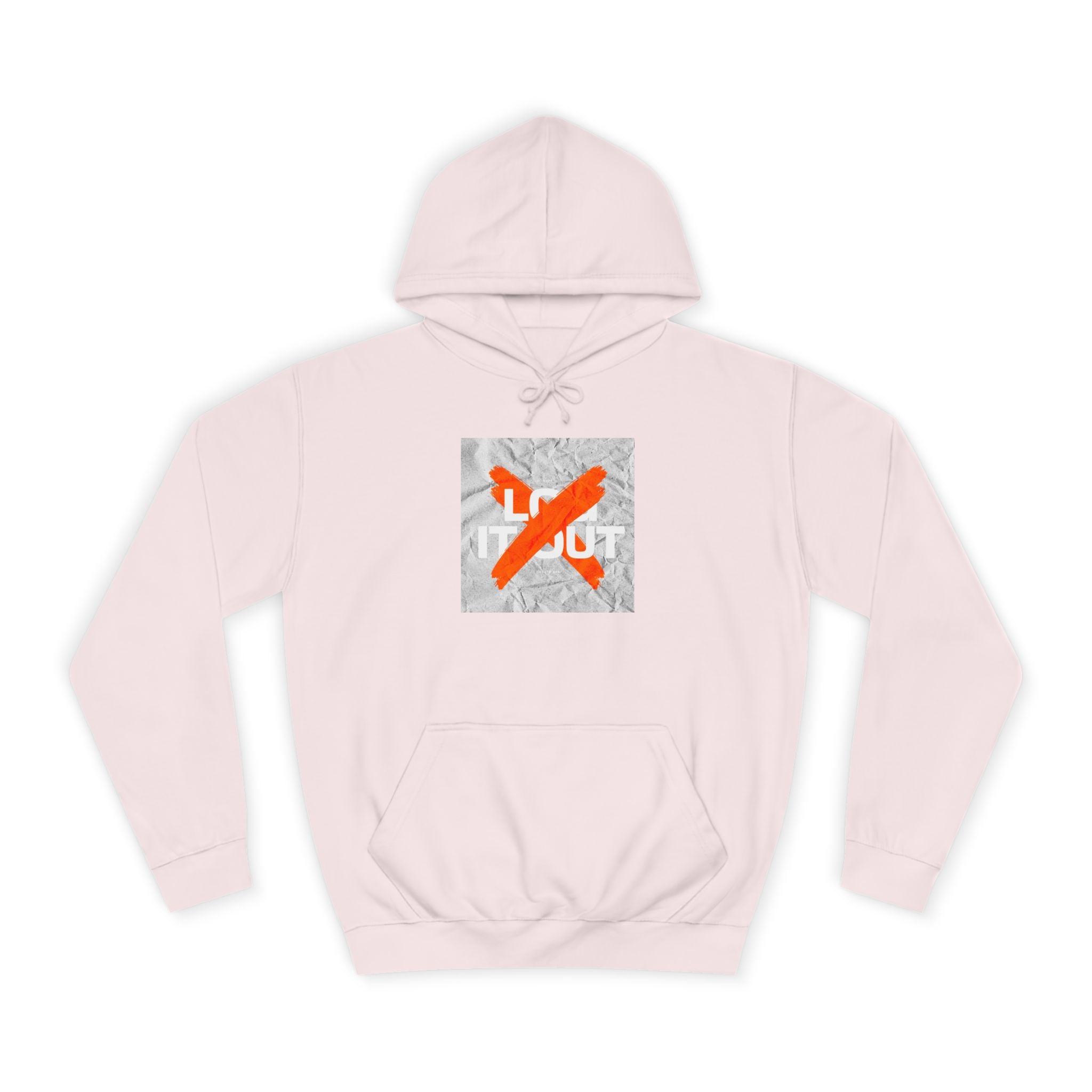 Trendy Unisex Hoodie - Stylish Graphic Sweatshirt, Casual Wear, Gifts, and Everyday Comfort - 'Log it Out' Design
