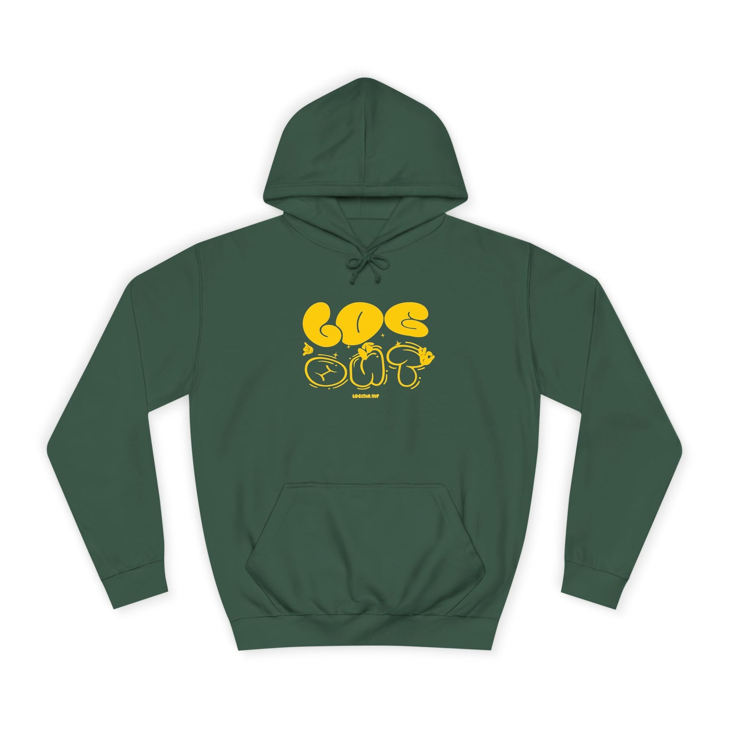 Stylish Log Out Hoodie with Vibrant Graphics - Perfect for Everyday Life, Fall Fashion, Cozy Wear, Casual Attire