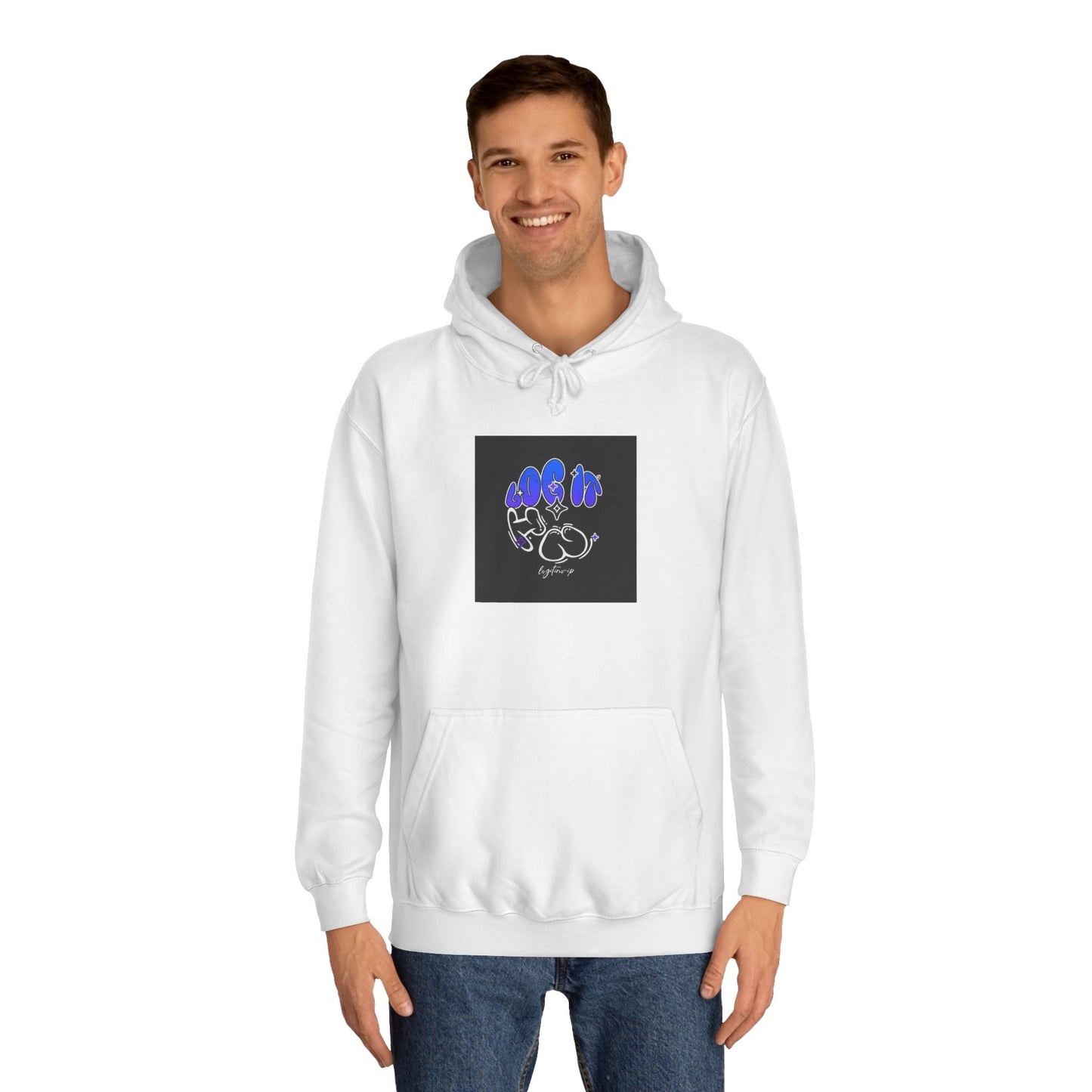 Unisex Log it in Hoodie with Colorful Designs, Cozy Sweatshirt,Trendy Gift for Casual Wear
