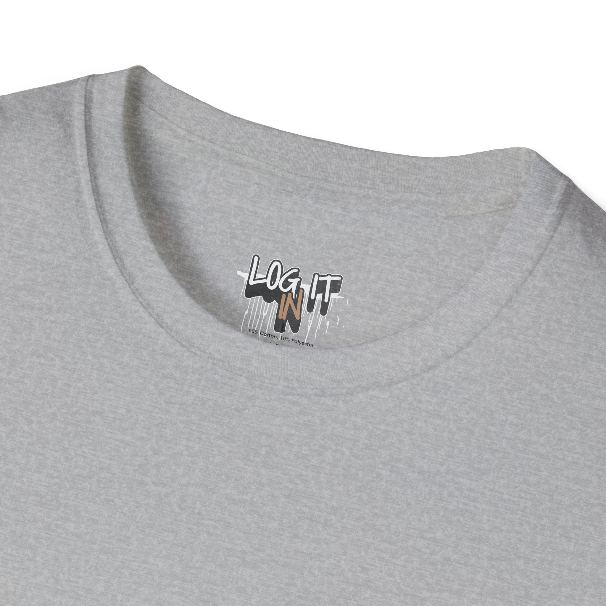 Log It In T-Shirt — Urban Graffiti Drip Tee