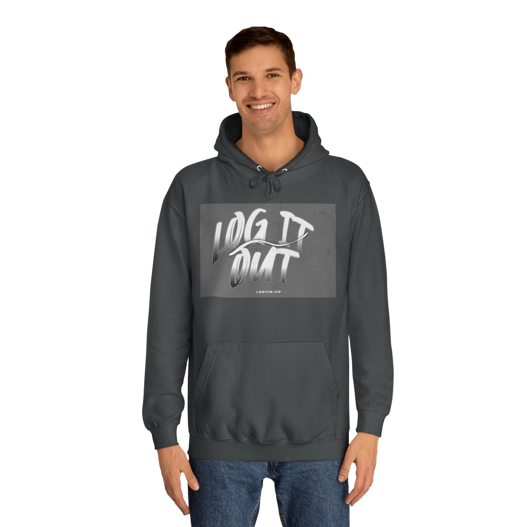 Stylish Unisex log it out Hoodie | Casual Wear, Trendy Design, Perfect Gift, Daily Comfort, College Apparel