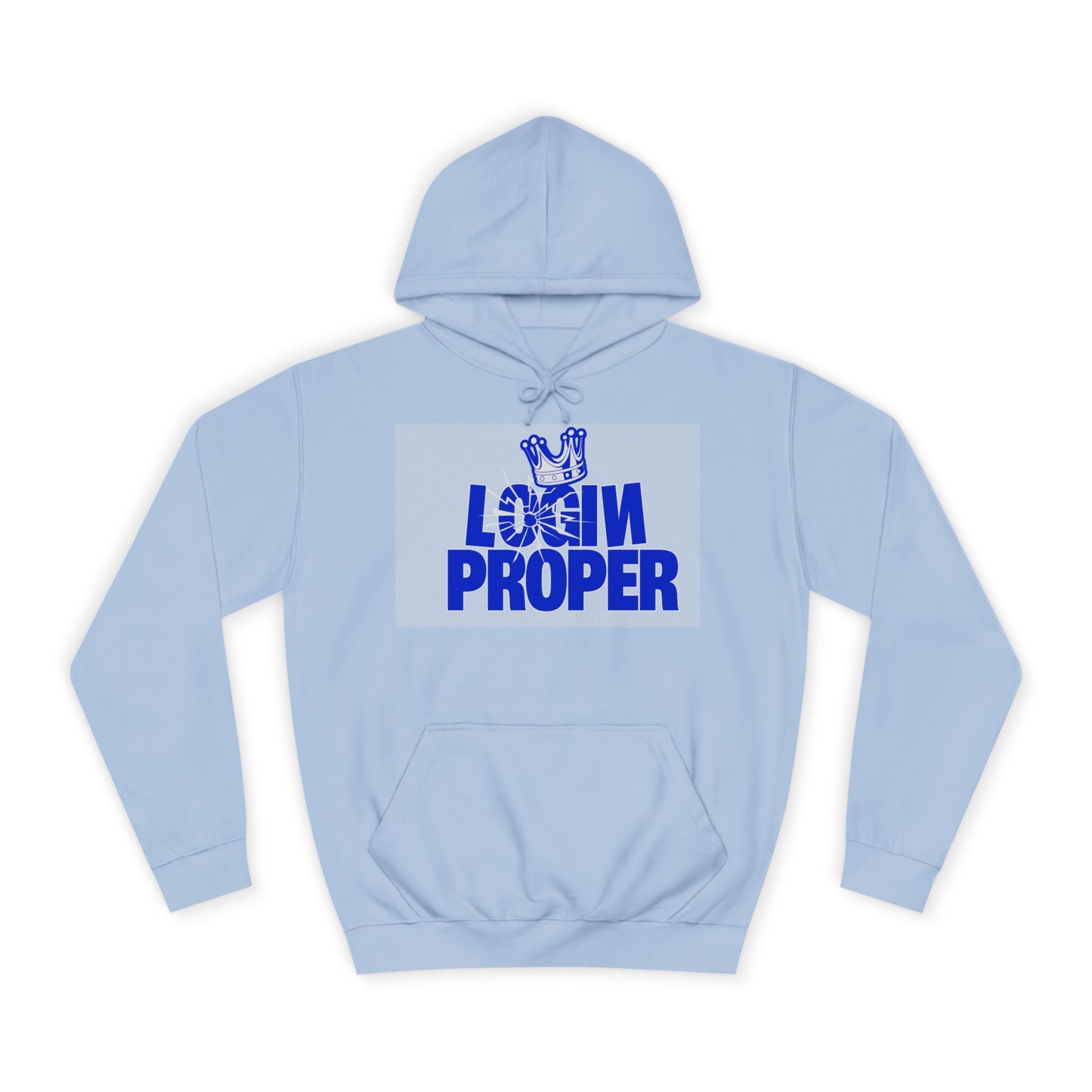 Unisex Hoodie - 'Login Proper' Trendy Spirit Wear, Casual Streetwear, Gift, Cozy Lounge Sweatshirt
