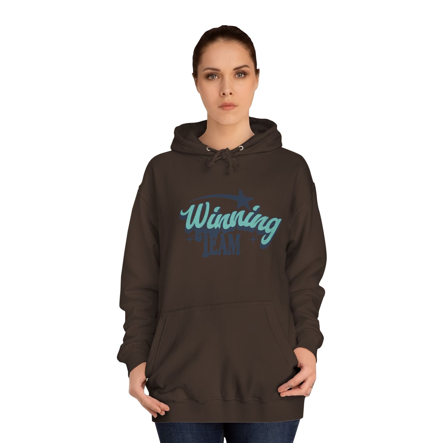 Winning Team Unisex Hoodie - Cozy Spirit Wear for Anybody