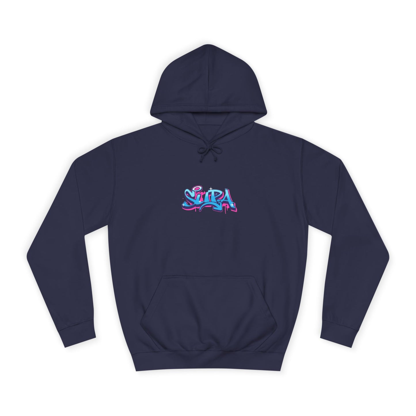 Unisex Hoodie with Colorful Graffiti Design - Casual Streetwear, Custom Apparel, Gift, Everyday Wear, Cozy Layering