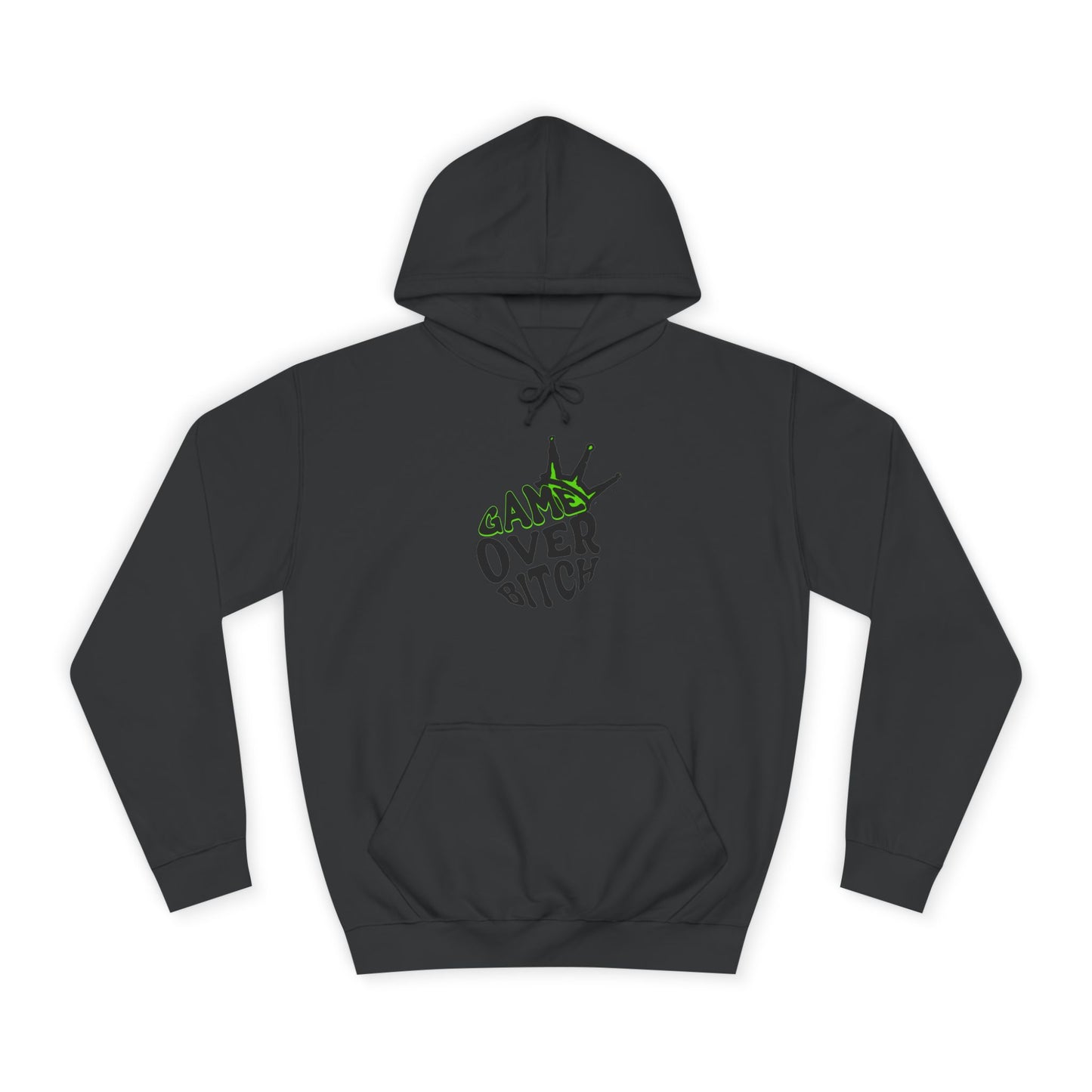 Unisex Hoodie - 'Game Over Bitch' Graphic Sweatshirt for everyone