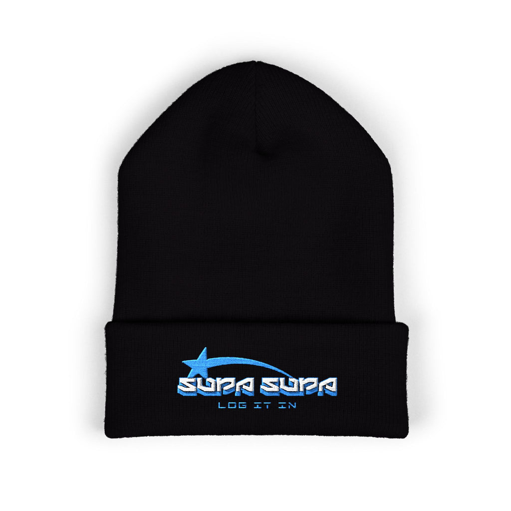 "Supa Supa" Classic Cuffed Beanie (Embroidery)