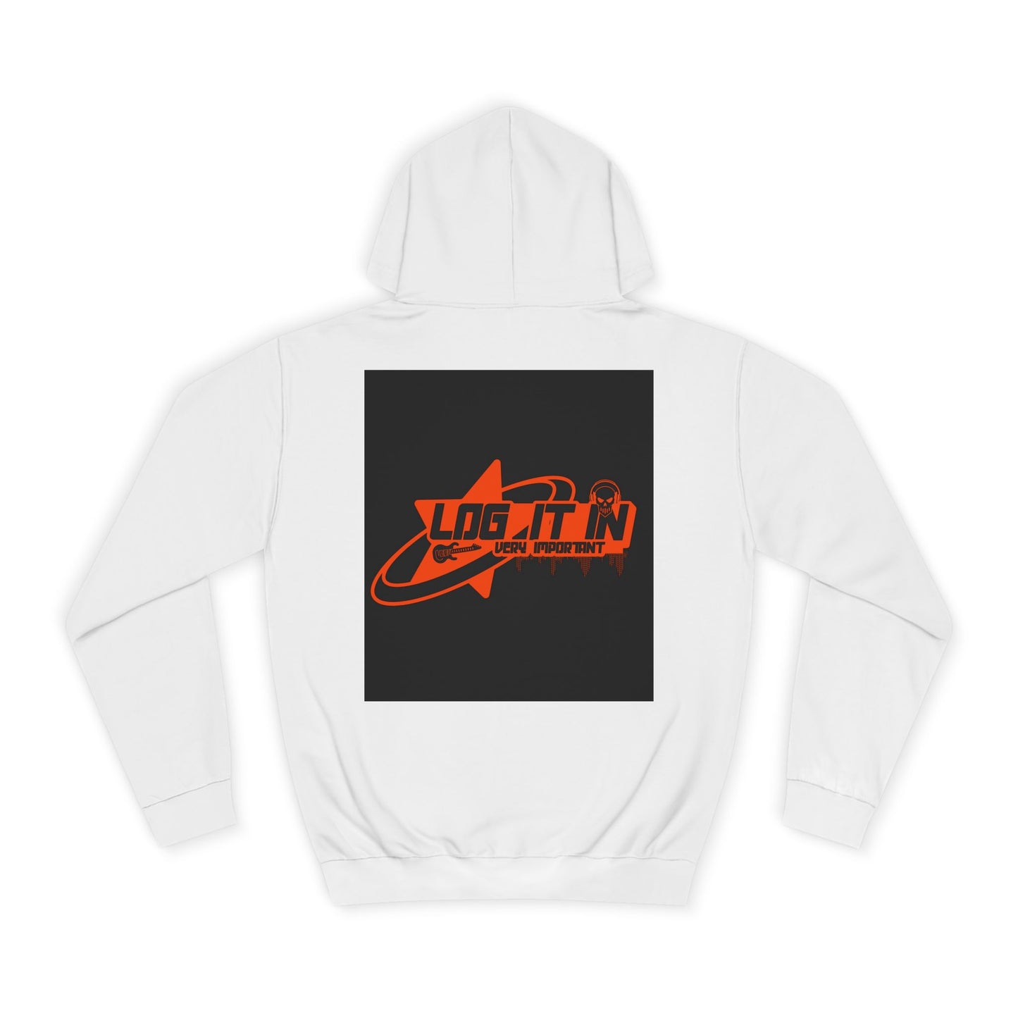 Unisex Log it in Hoodie, Casual trendy Wear, Gift, Graphic Hoodie, perfect fit Hoodie
