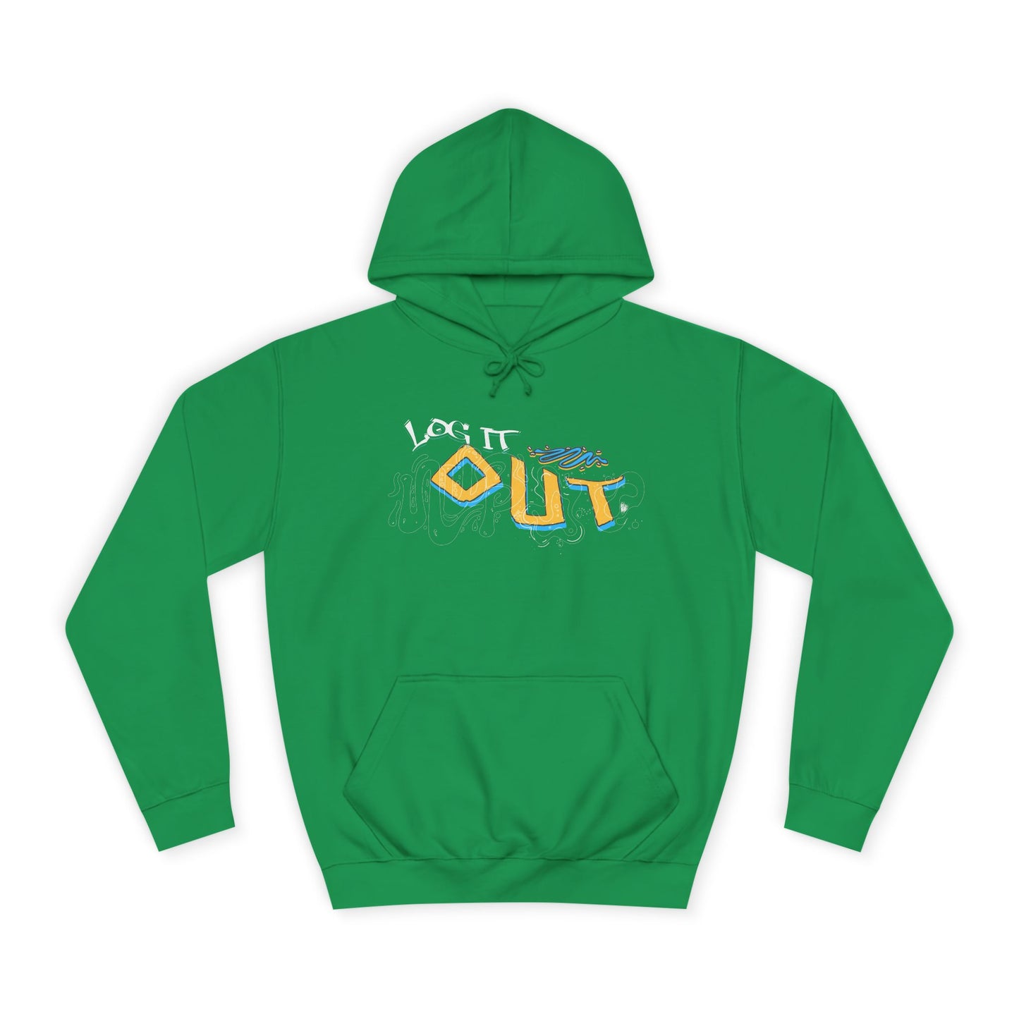 Unisex Log it out Hoodie - Stylish Casual wear, Perfect Gifts, Days Out, Summer Events, Coziness & Trendy Vibes
