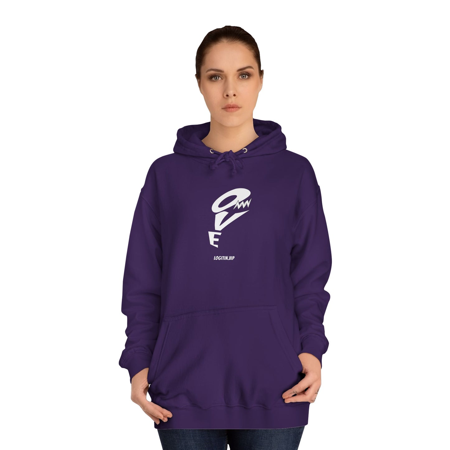 Unisex Ova Hoodie - Minimalist Design for Cozy Style