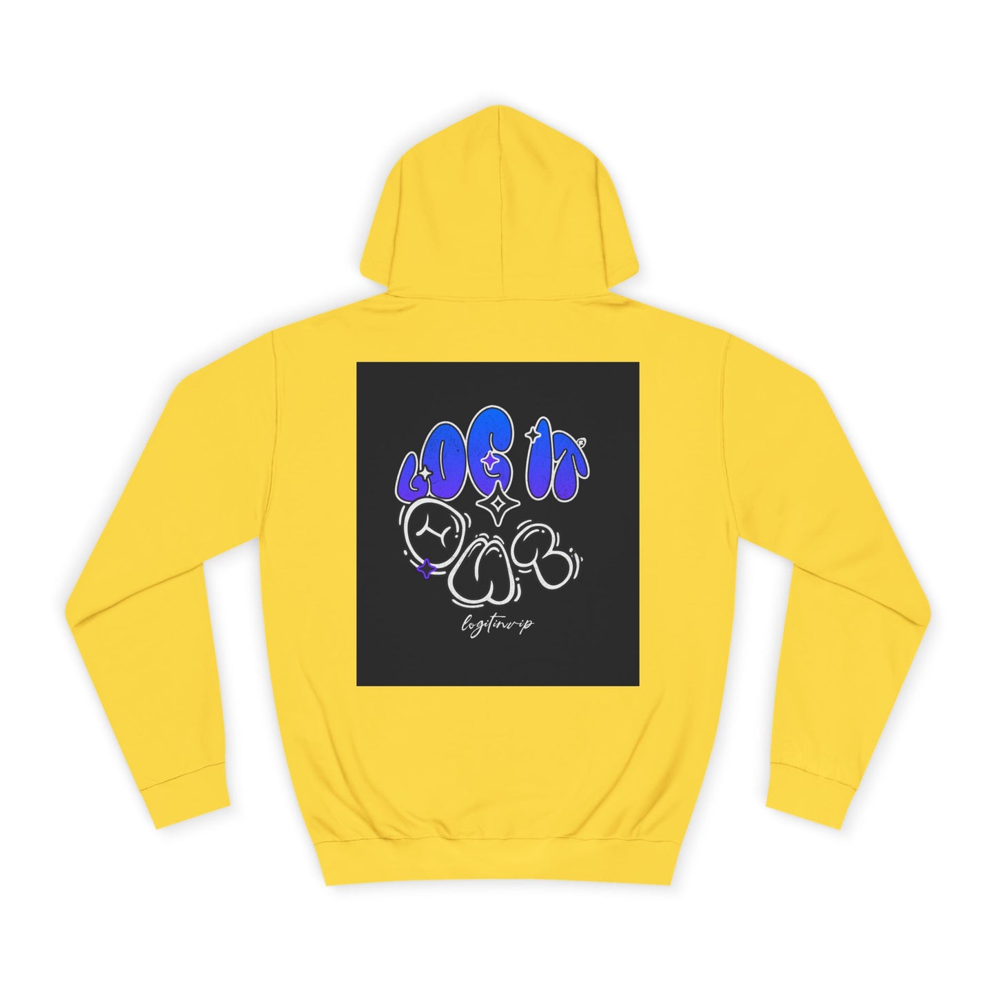 Vibrant Log it out Spirit Hoodie, Unisex Hoodie, Comfortable Sweatshirt, Graphic Hooded Sweatshirt,