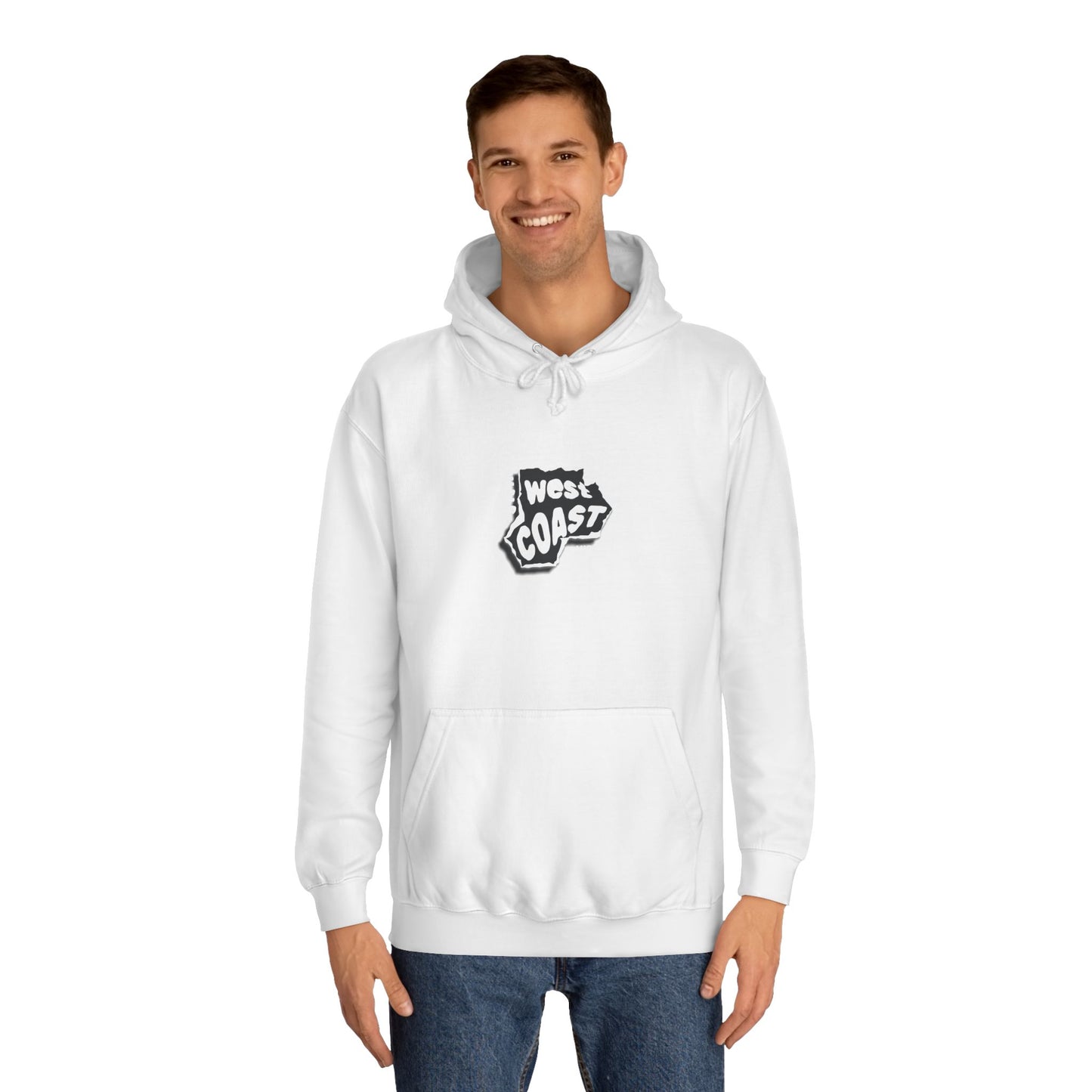 West Coast Unisex Hoodie | Casual Wear, Gift for Every one, New Spirit, Cozy Streetwear, Trendy Hooded Sweatshirt