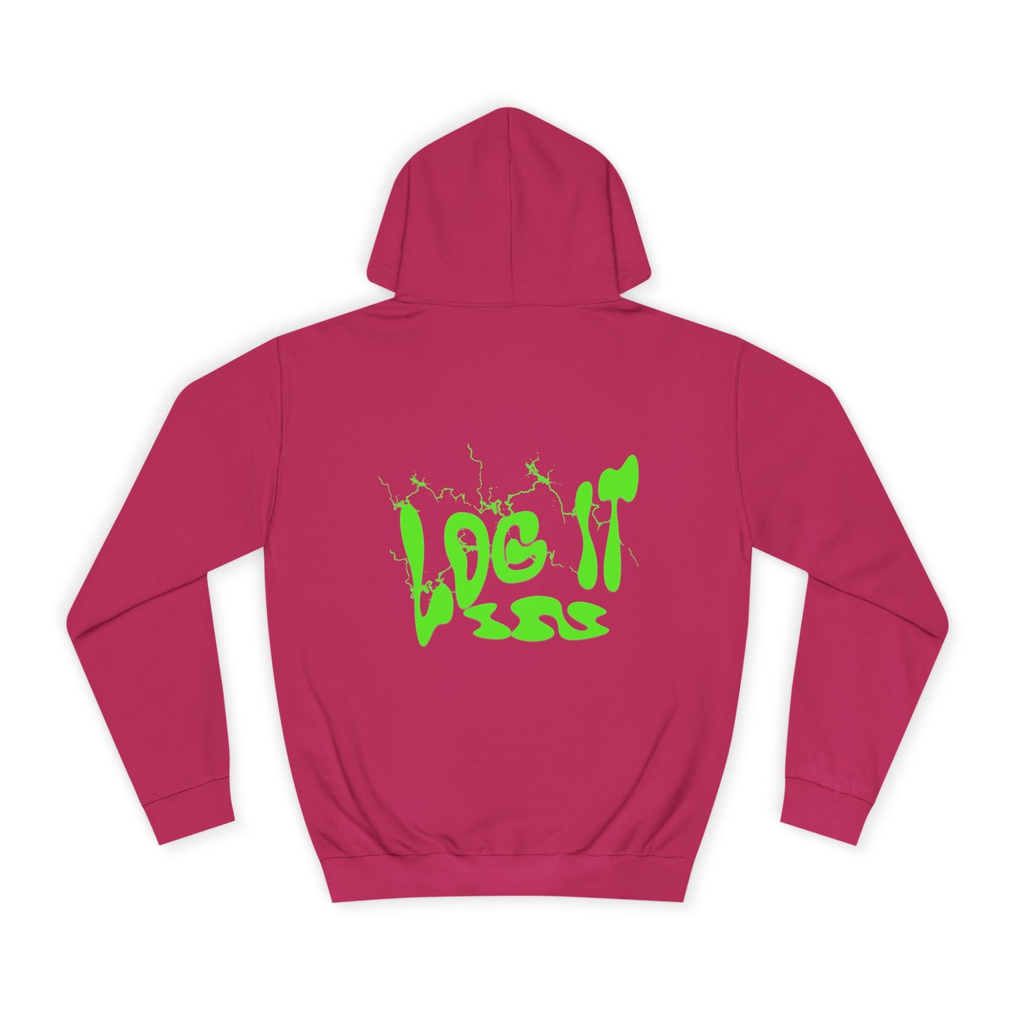 Unisex Hoodie with 'Log It in' Design, Cozy Casual Sweater for Trendy wear, Gift for Comfortable Everyday Wear