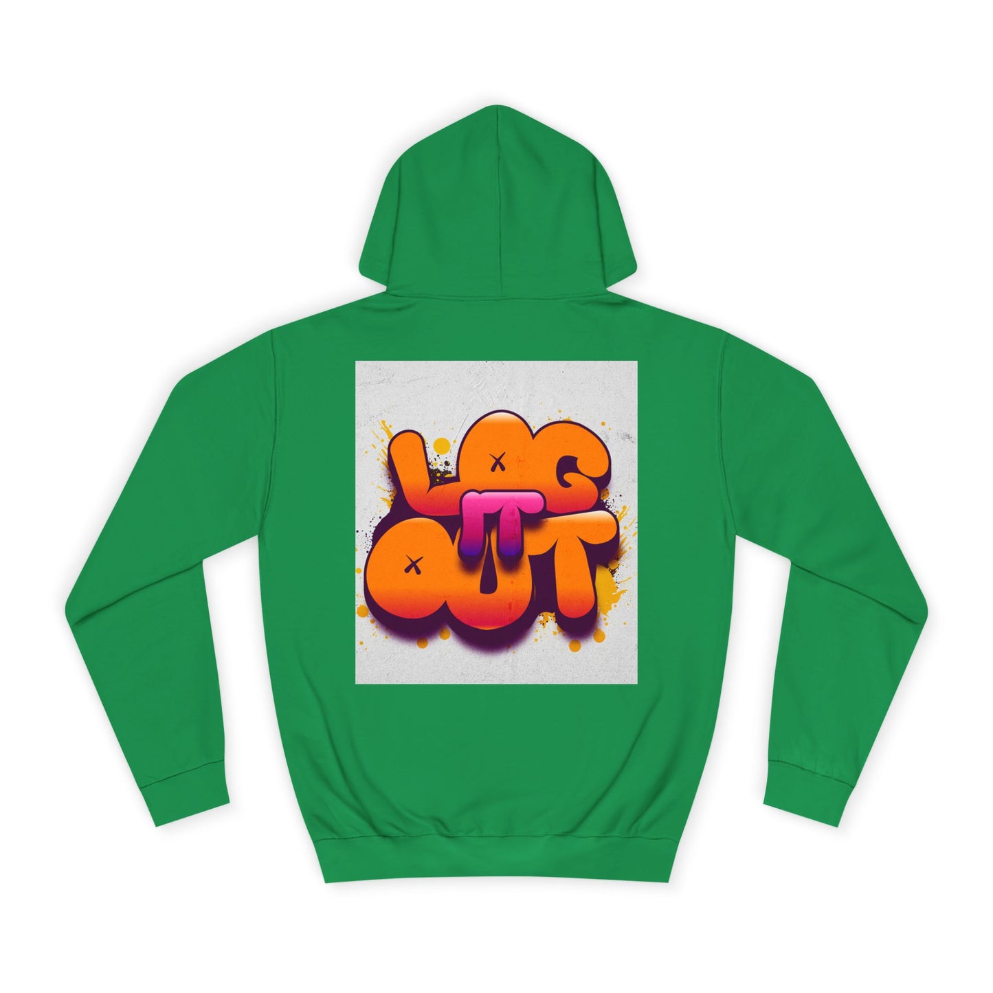 Vibrant Unisex Log it out Hoodie - Trendy, Comfortable Streetwear, Ideal for Life, Casual Outings, Gifts, and more!