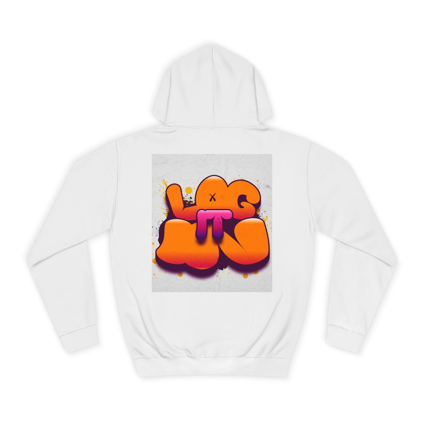 Vibrant Graffiti Log it in Hoodie, Trendy Sweatshirt, Casual Streetwear, Unique Gift, Artsy Apparel