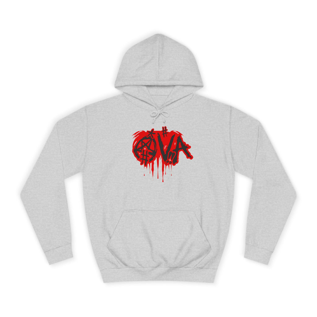 Edgy Unisex Hoodie with Graffiti-Style Print, Urban Streetwear, Apparel, Gift for any body, Casual Fashion