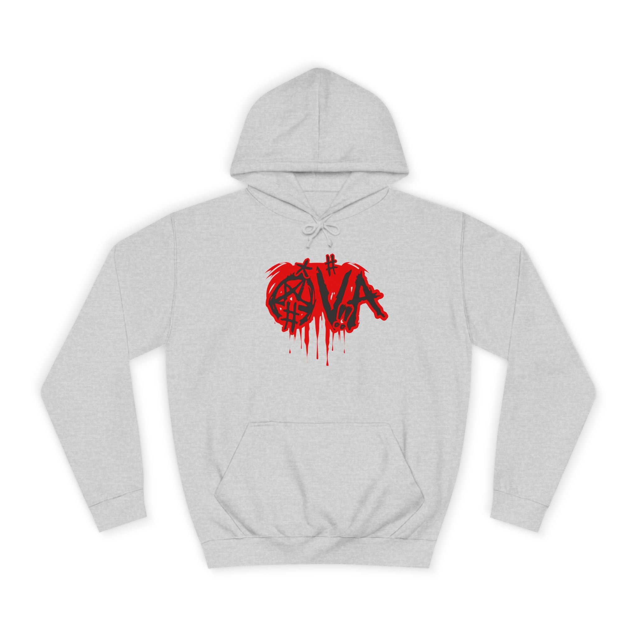 Edgy Unisex Hoodie with Graffiti-Style Print, Urban Streetwear, Apparel, Gift for any body, Casual Fashion