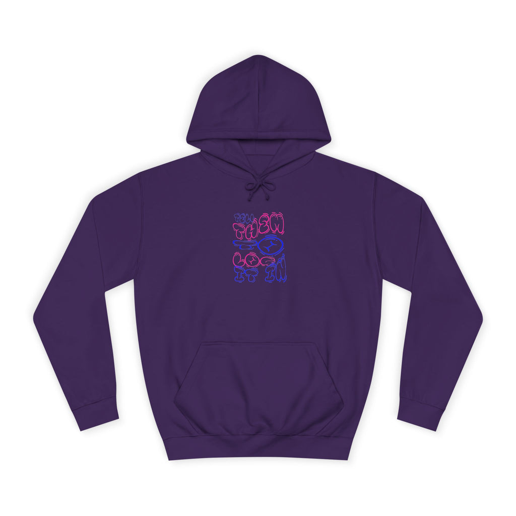 Chill Vibes Log it in Hoodie | Cozy Unisex Sweatshirt, Gifts for Graduates, Apparel, Everyday Comfort
