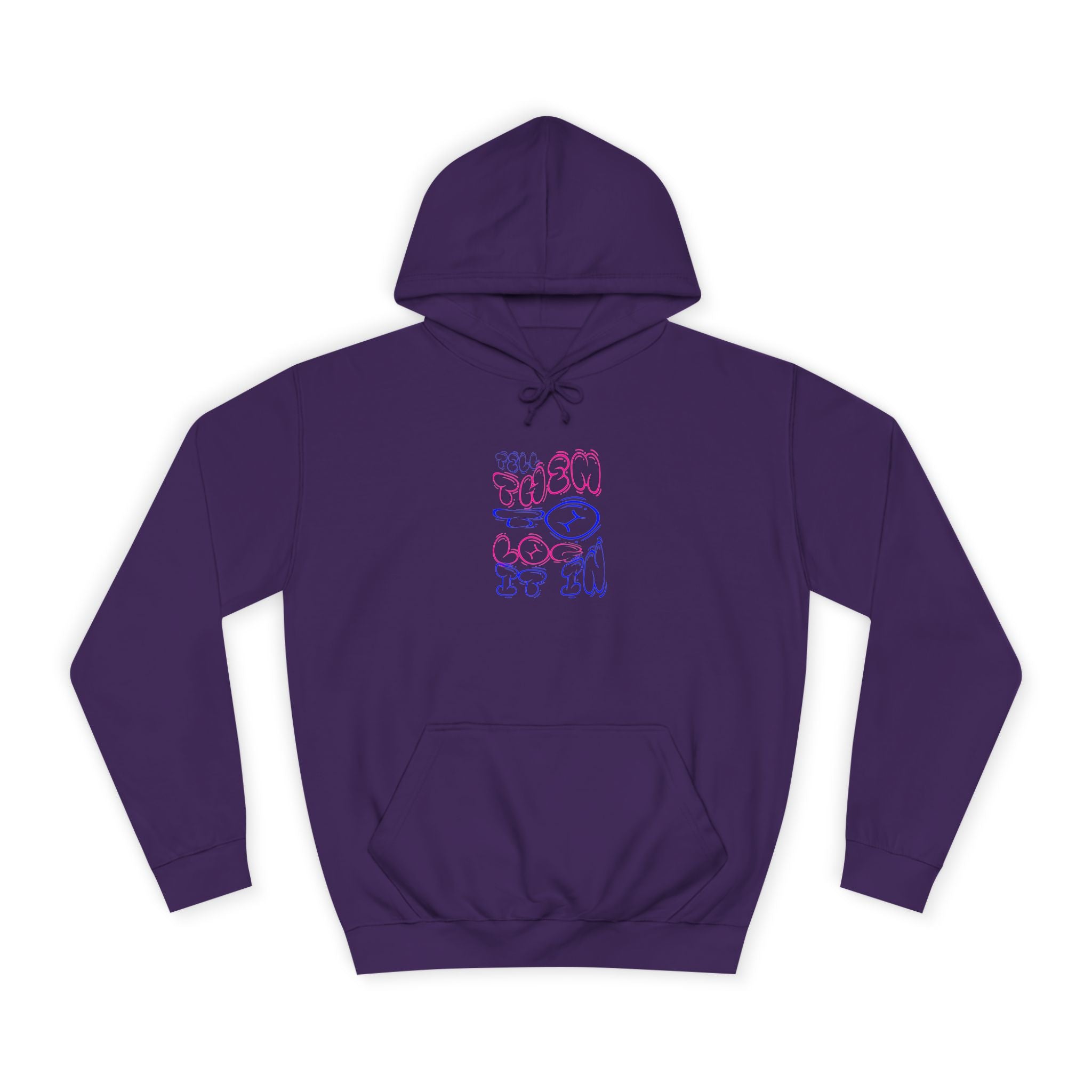 Chill Vibes Log it in Hoodie | Cozy Unisex Sweatshirt, Gifts for Graduates, Apparel, Everyday Comfort