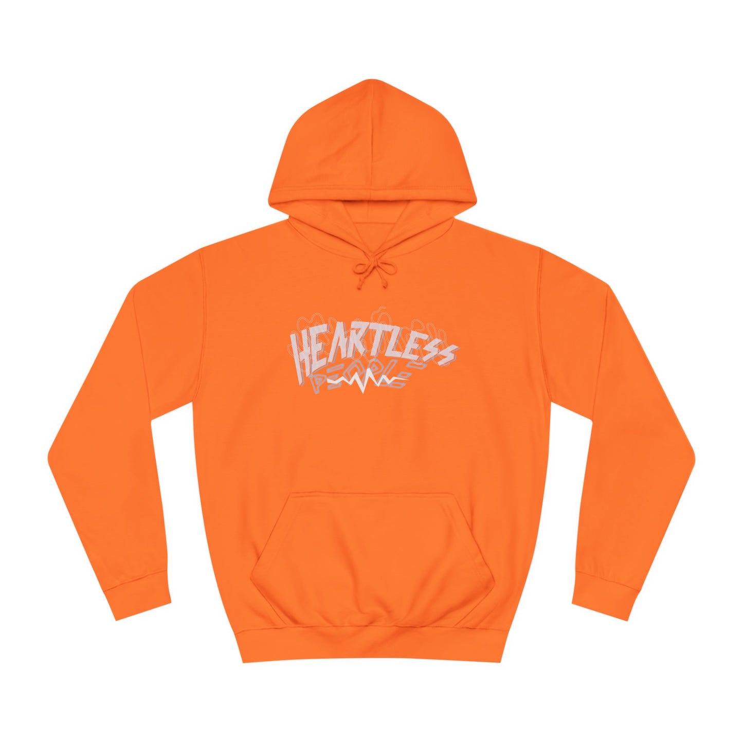 Unisex Heart Less Hoodie
