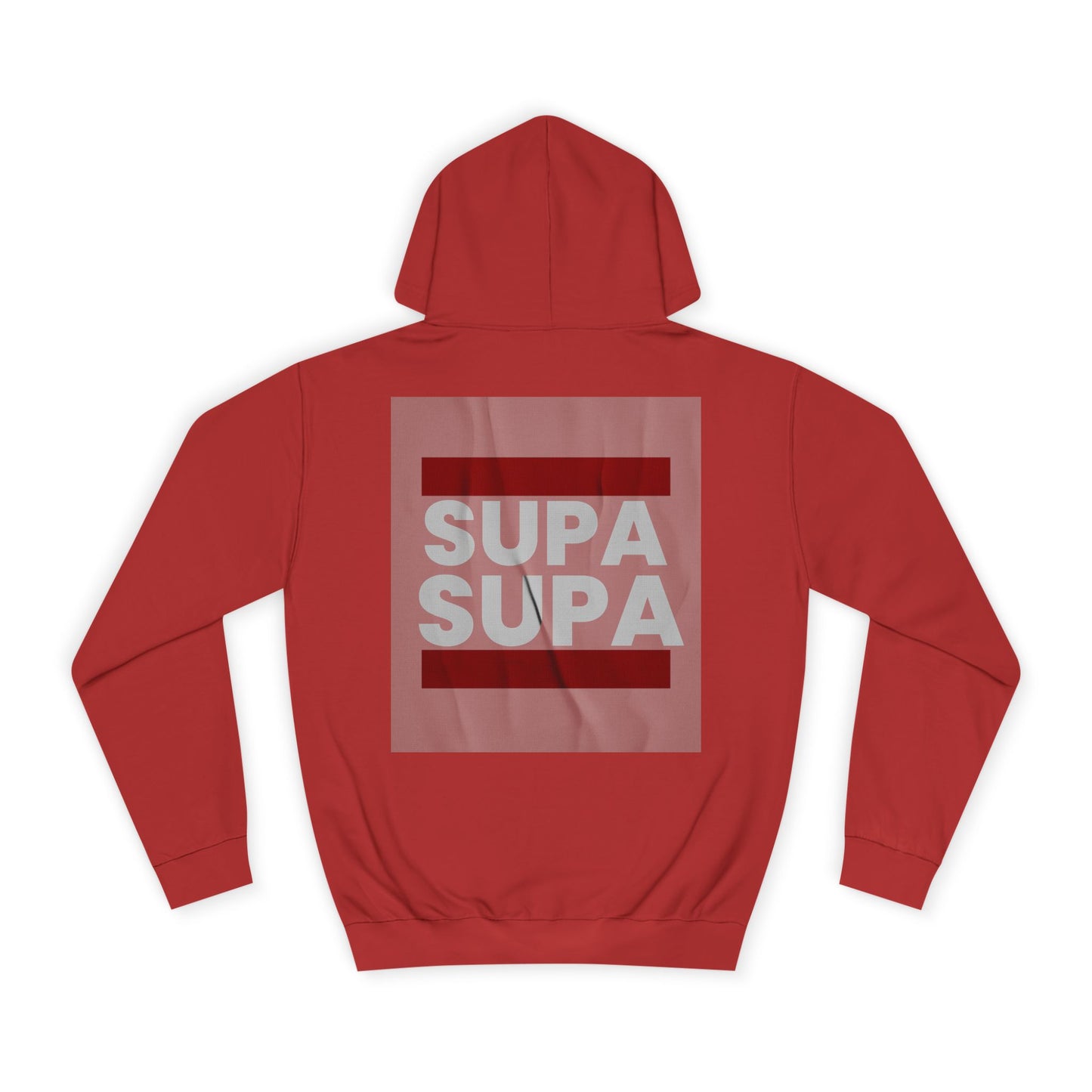 Unisex Hoodie with 'SUPA SUPA' Design, Cool Casual Wear, Perfect, Gifts for Graduates, Cozy Layering