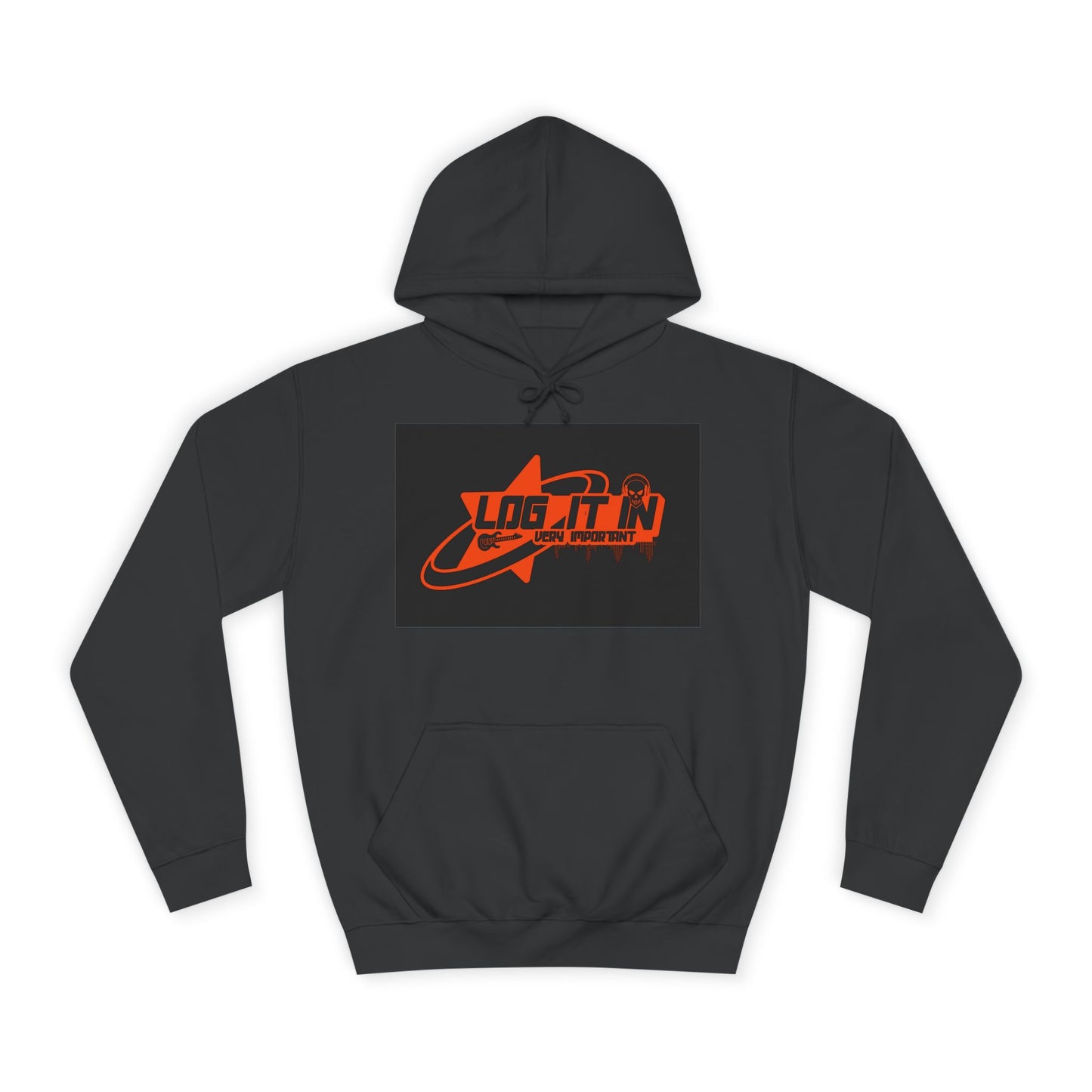 Unisex Log it in Hoodie, Casual trendy Wear, Gift, Graphic Hoodie, perfect fit Hoodie
