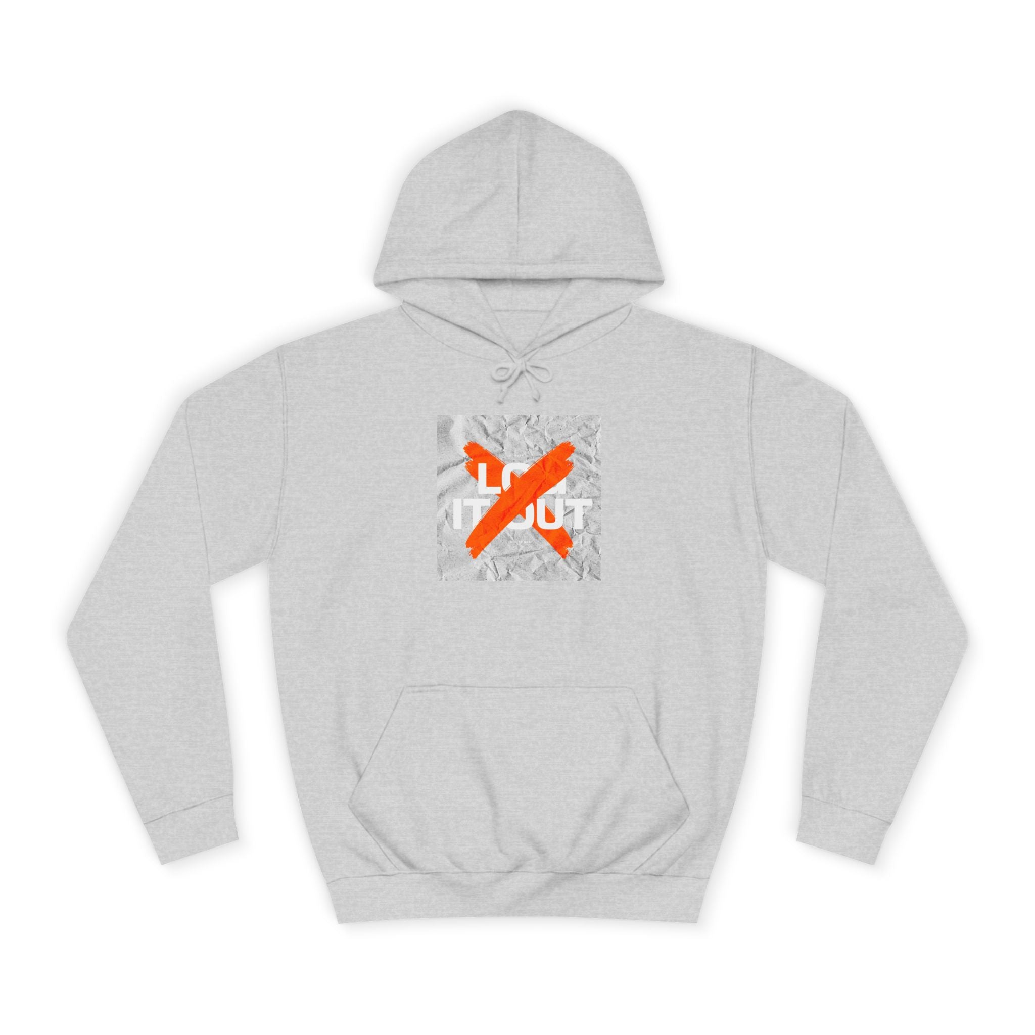 Trendy Unisex Hoodie - Stylish Graphic Sweatshirt, Casual Wear, Gifts, and Everyday Comfort - 'Log it Out' Design