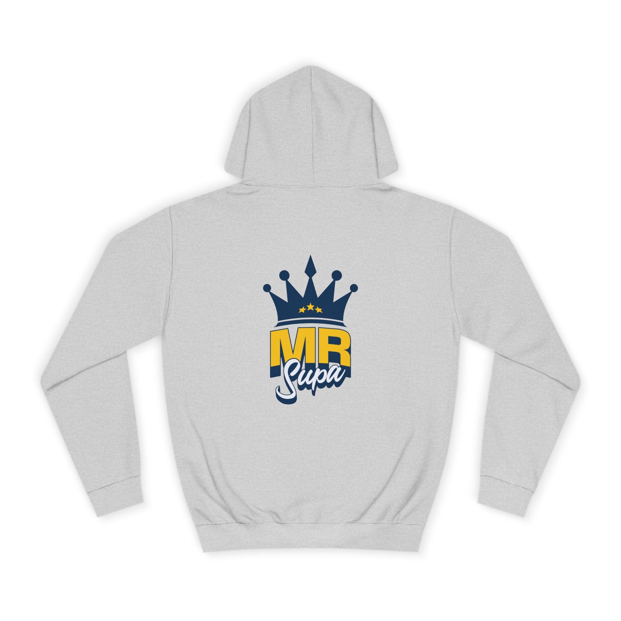 Crowned Unisex Mr Supa Hoodie - Stylish, Comfortable, Perfect for Any One, Athletes, Trendy Gift, Events, Everyday Wear