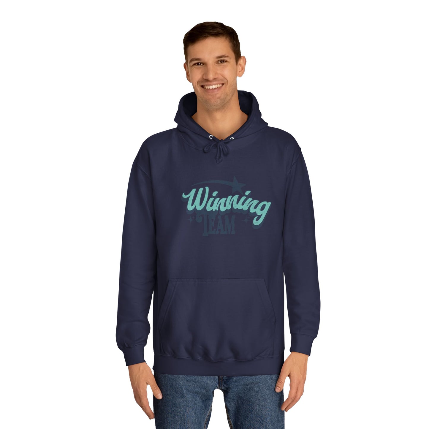 Winning Team Unisex Hoodie - Cozy Spirit Wear for Anybody