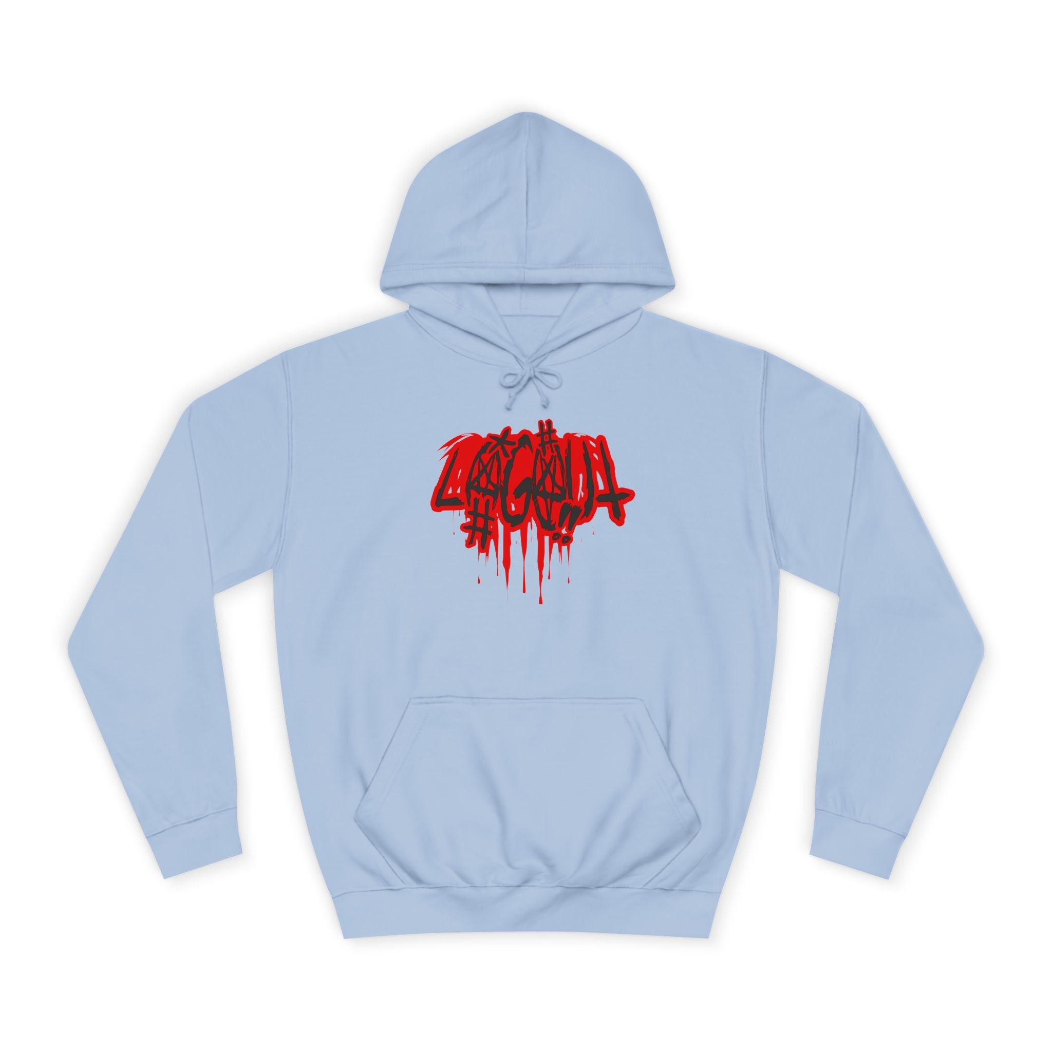 Bold Graffiti log out Hoodie, Unisex Streetwear, Comfortable Casual Wear,