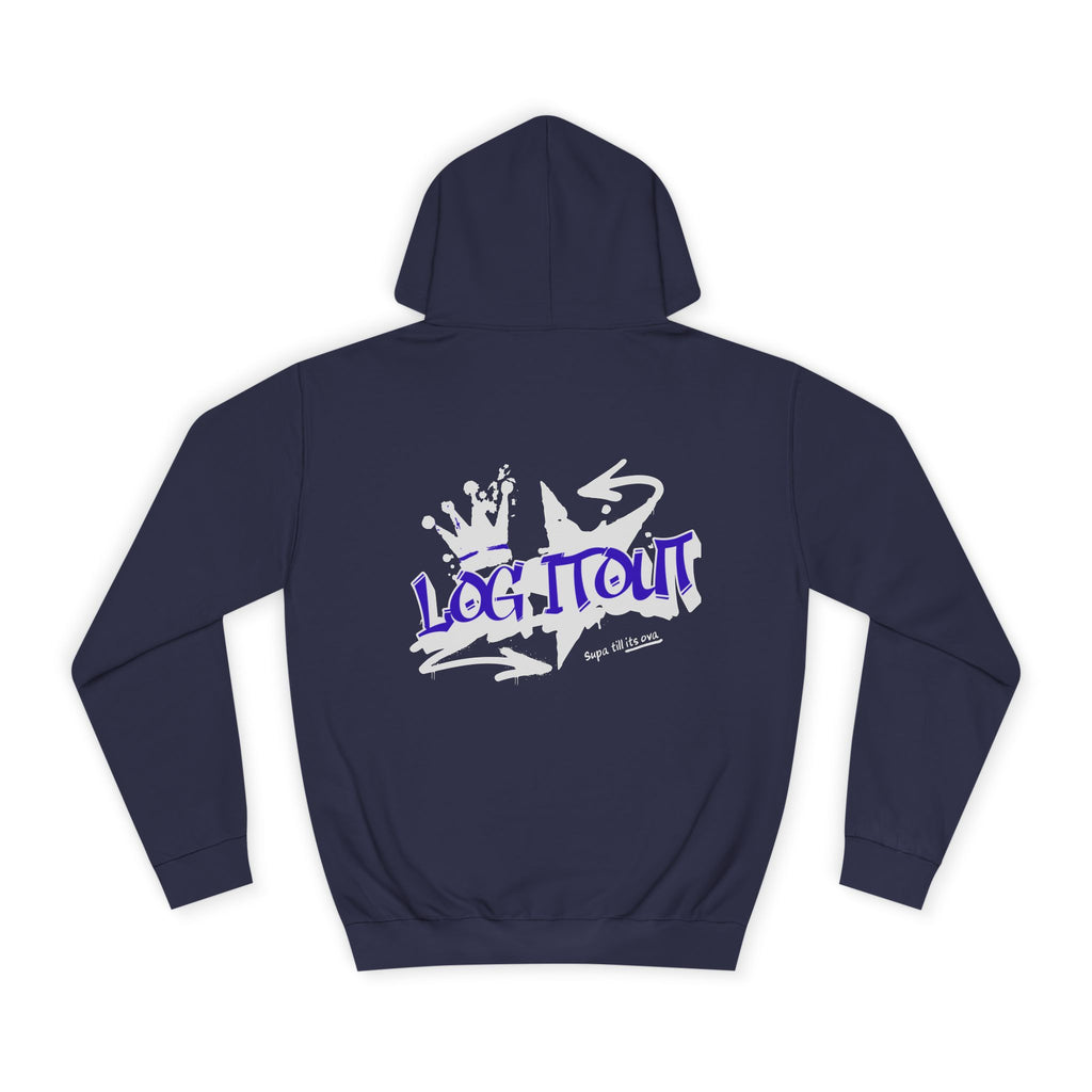 Casual Log it in Hoodie, Unisex Apparel, Trendy Wear, Cozy Street Style, Ideal Gift, Comfortable Fashion