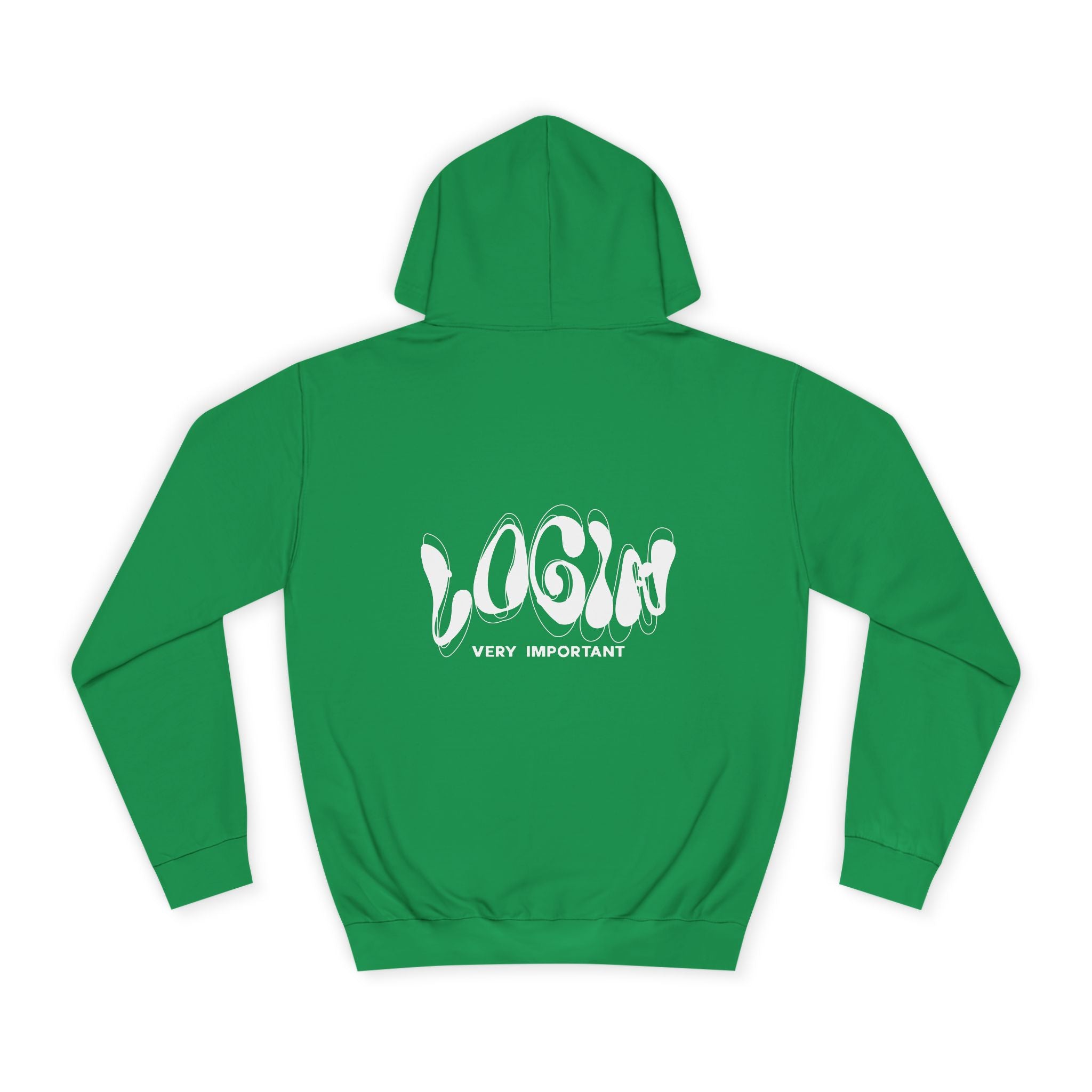 Cool College Unisex Hoodie - LOGIN, Apparel, Funny Hoodie, Gift, Cozy Wear,Trendy Fashion