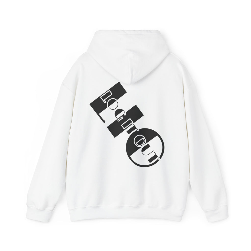 Log it out Unisex Heavy Blend™ Hooded Sweatshirt