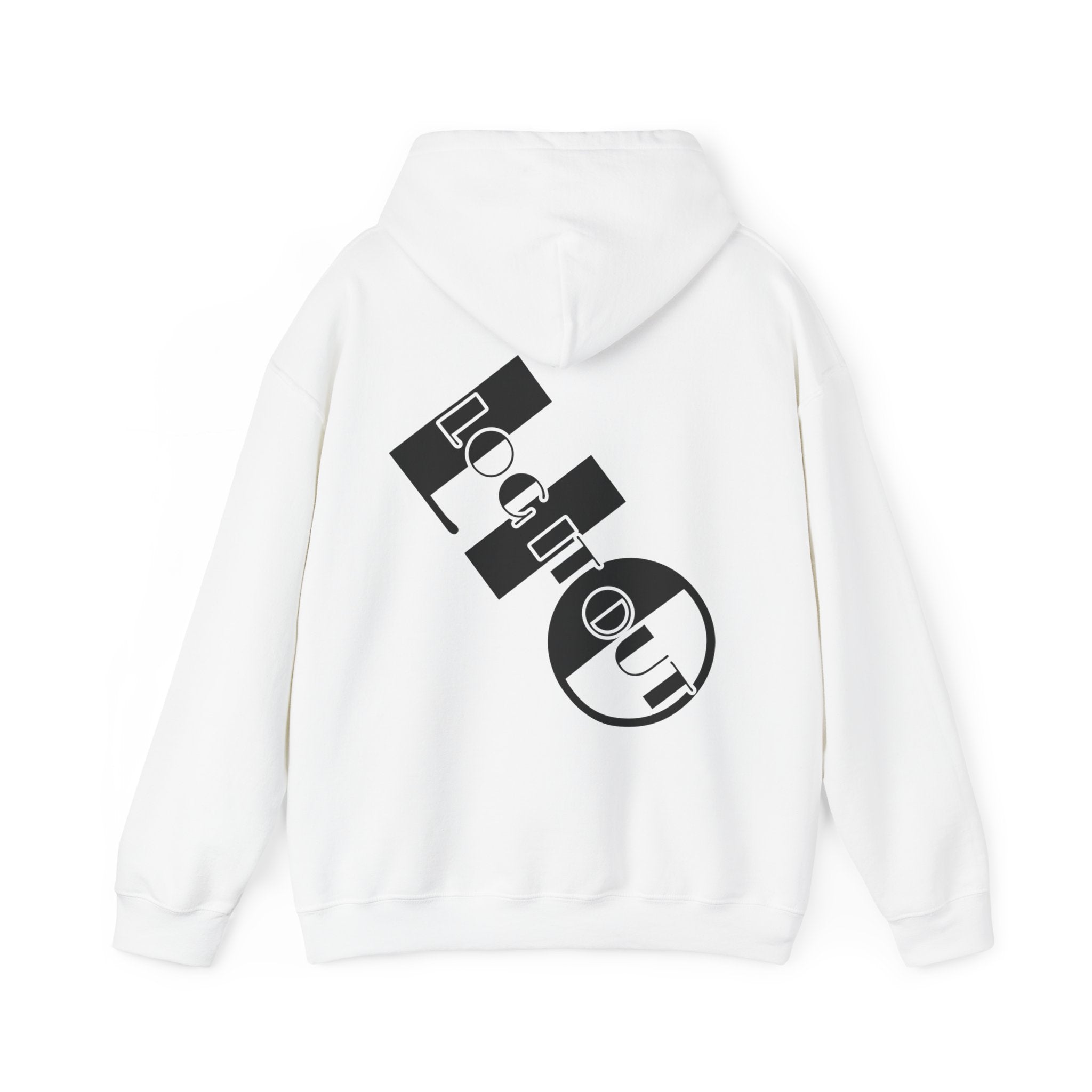 Log it out Unisex Heavy Blend™ Hooded Sweatshirt