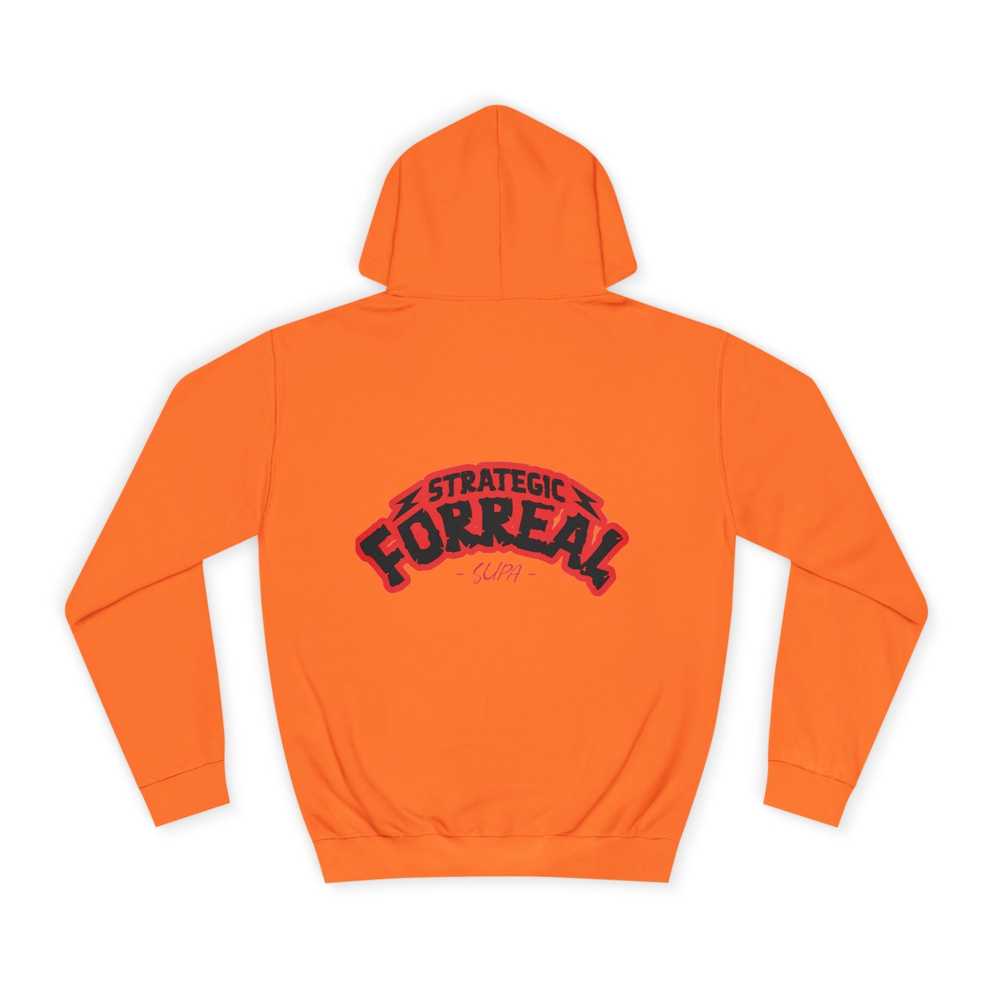 Unisex Hoodie - Strategic Forreal Design, Perfect for Casual Wear