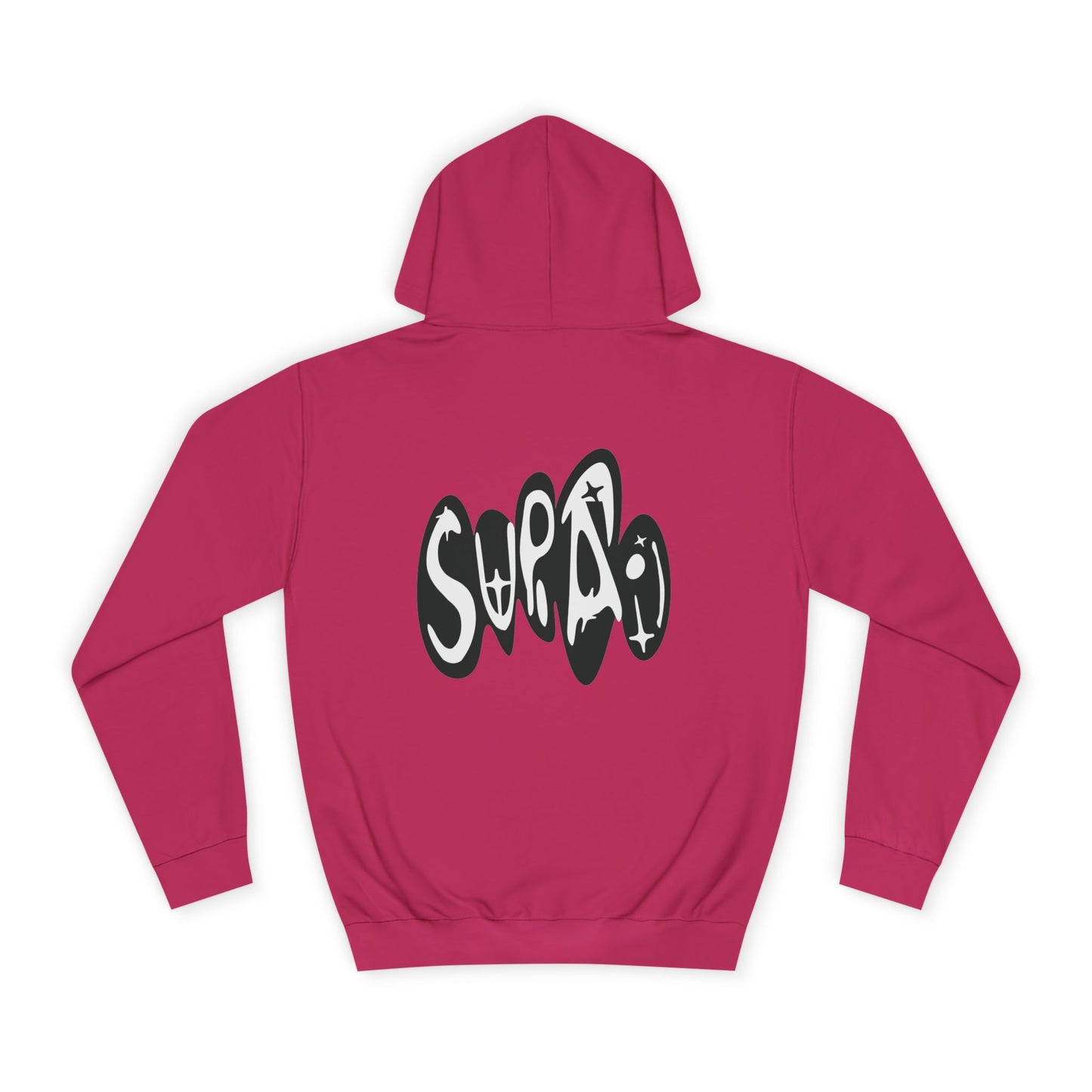Unisex Supa Hoodie, Casual Wear, Trendy Fashion, Gift for Any one, Trendy Streetwear, Cozy Hoodie, Graphic Sweatshirt