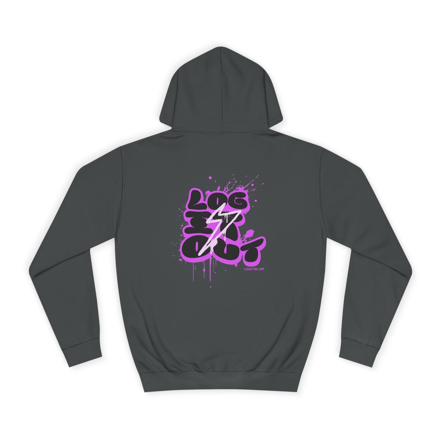 Unisex Hoodie - Log It Out Trendy Street Wear