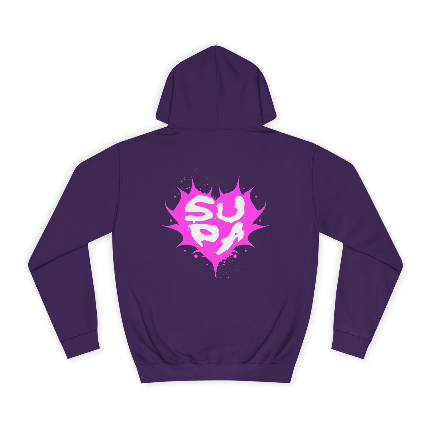Supa Vibe Unisex Hoodie | Trendy Sweatshirt for, Casual Wear,Life, Gift for Graduates, Unique Fashion Statement
