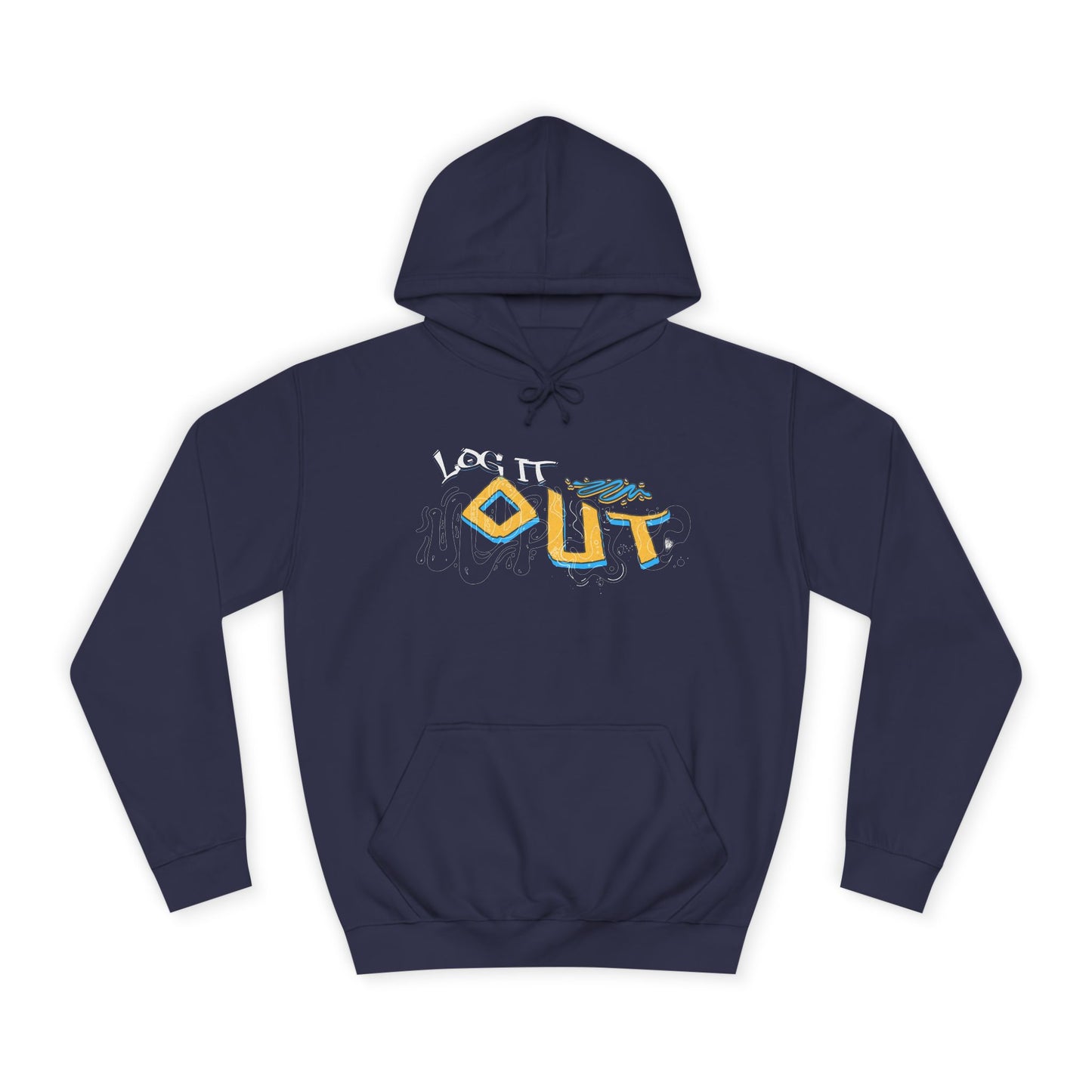 Unisex Log it out Hoodie - Stylish Casual wear, Perfect Gifts, Days Out, Summer Events, Coziness & Trendy Vibes