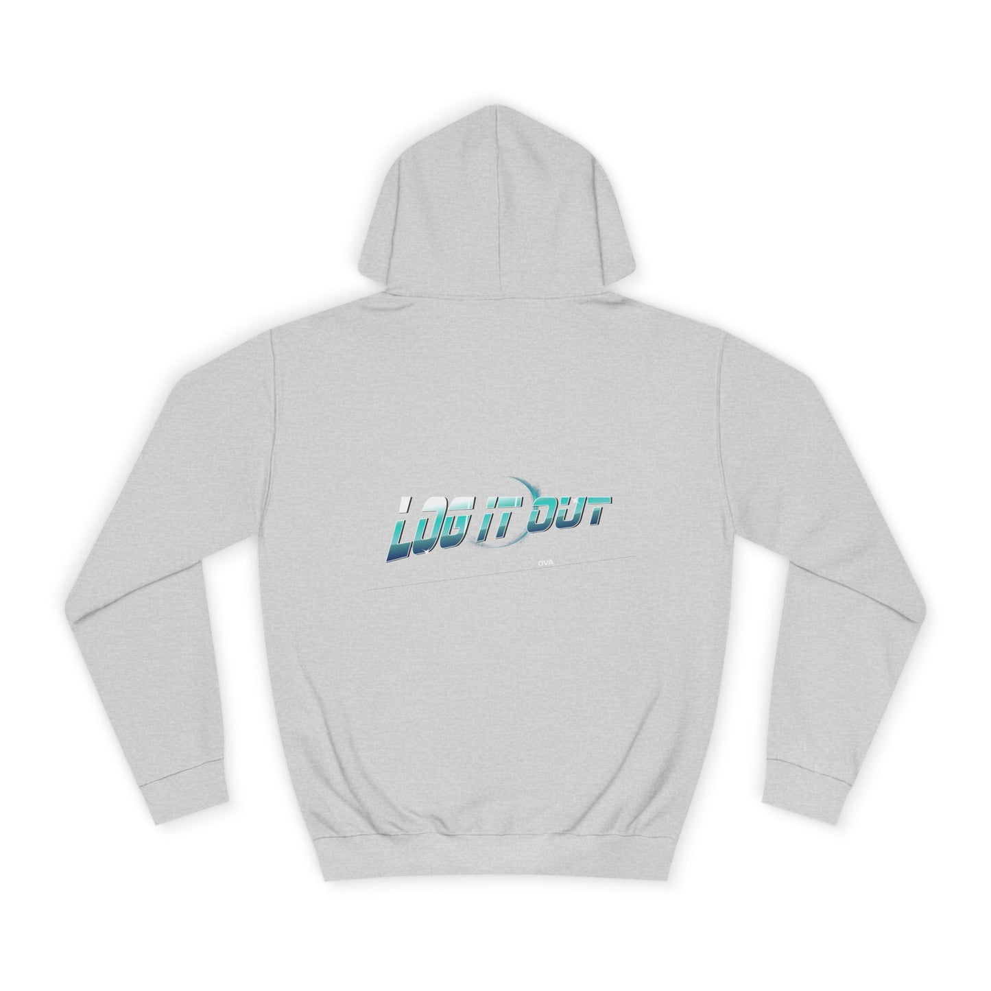 Unisex 'log it out' Hoodie with Retro Style, Ideal for Everyday Wear, Perfect for trendy wear,Gift for Friends