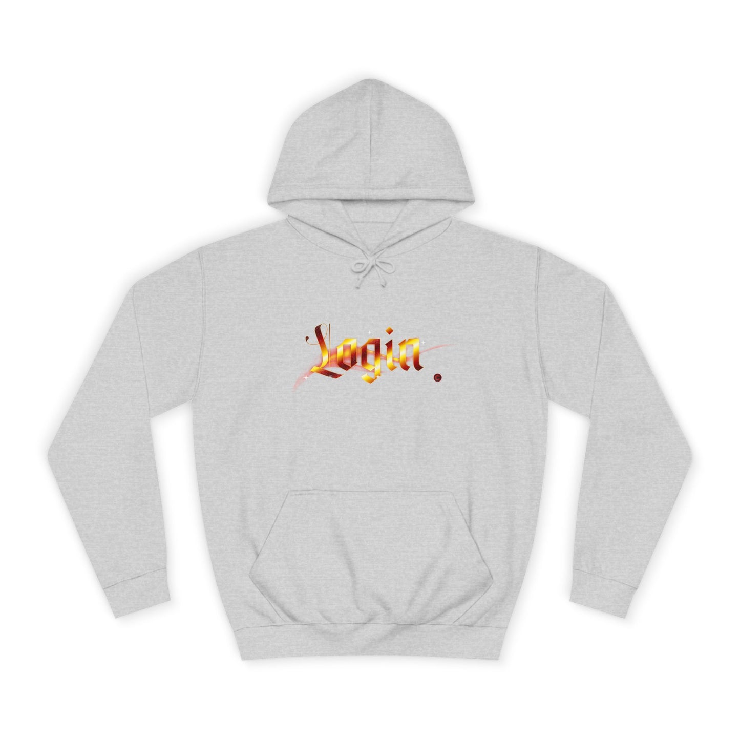 Aesthetic 'Login' Unisex Hoodie, Cozy Trendy Wear, Gift for Any One, Warm Casual Style, Trendy Hoodie