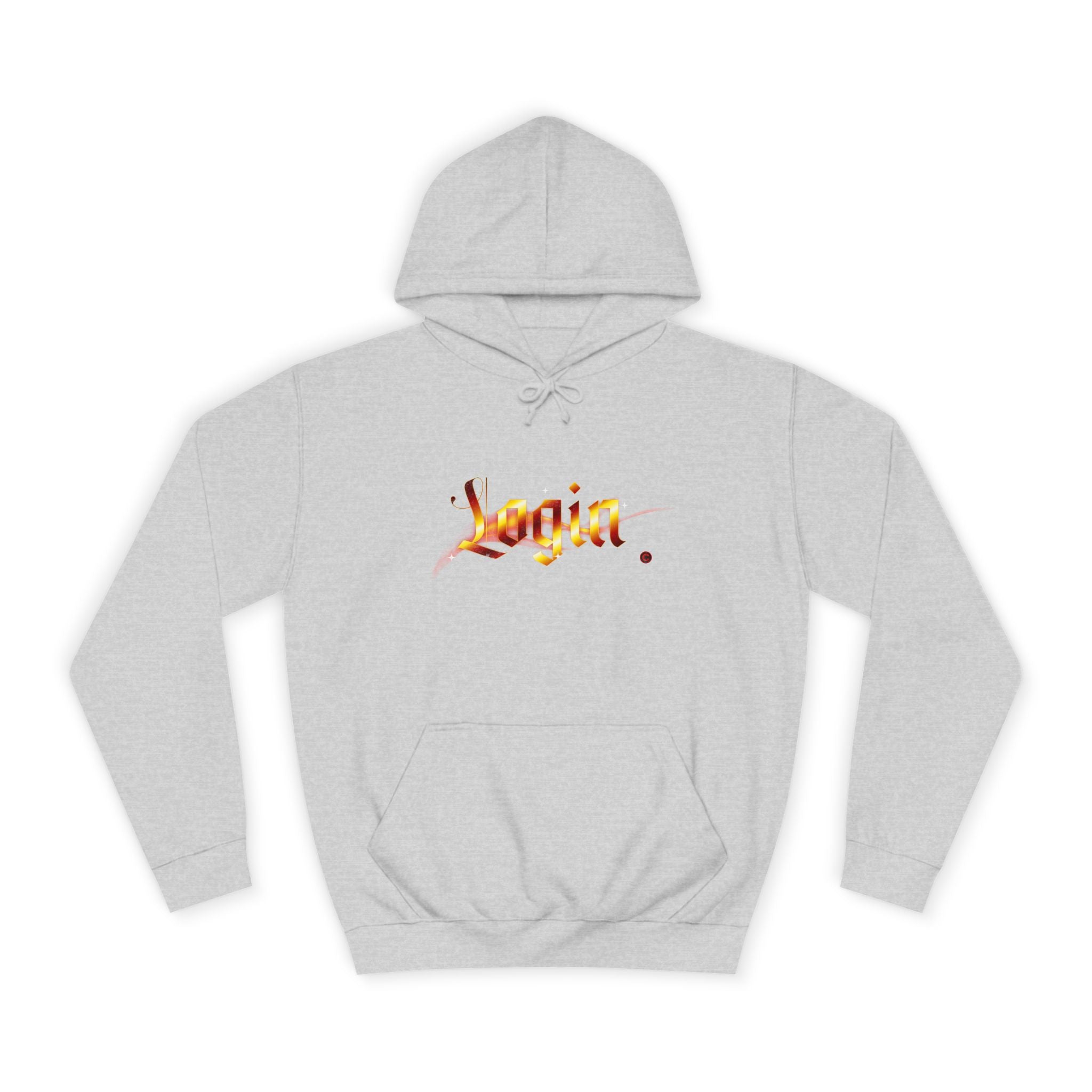 Aesthetic 'Login' Unisex Hoodie, Cozy Trendy Wear, Gift for Any One, Warm Casual Style, Trendy Hoodie