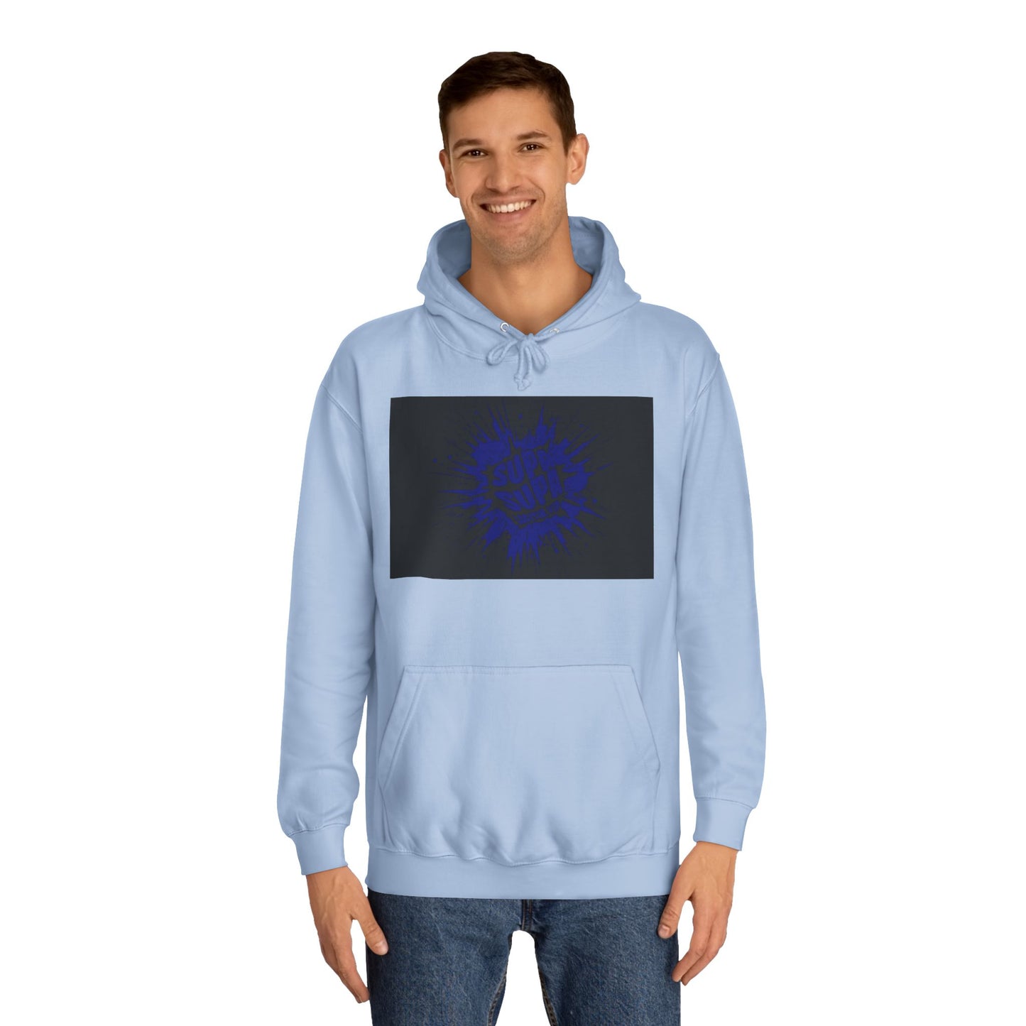 Unisex Supa Supa Hoodie with Bold Graphic Design, Comfortable Casual Wear, Ideal for Everyday, Perfect for Gifting, Spring and Fall Fashion