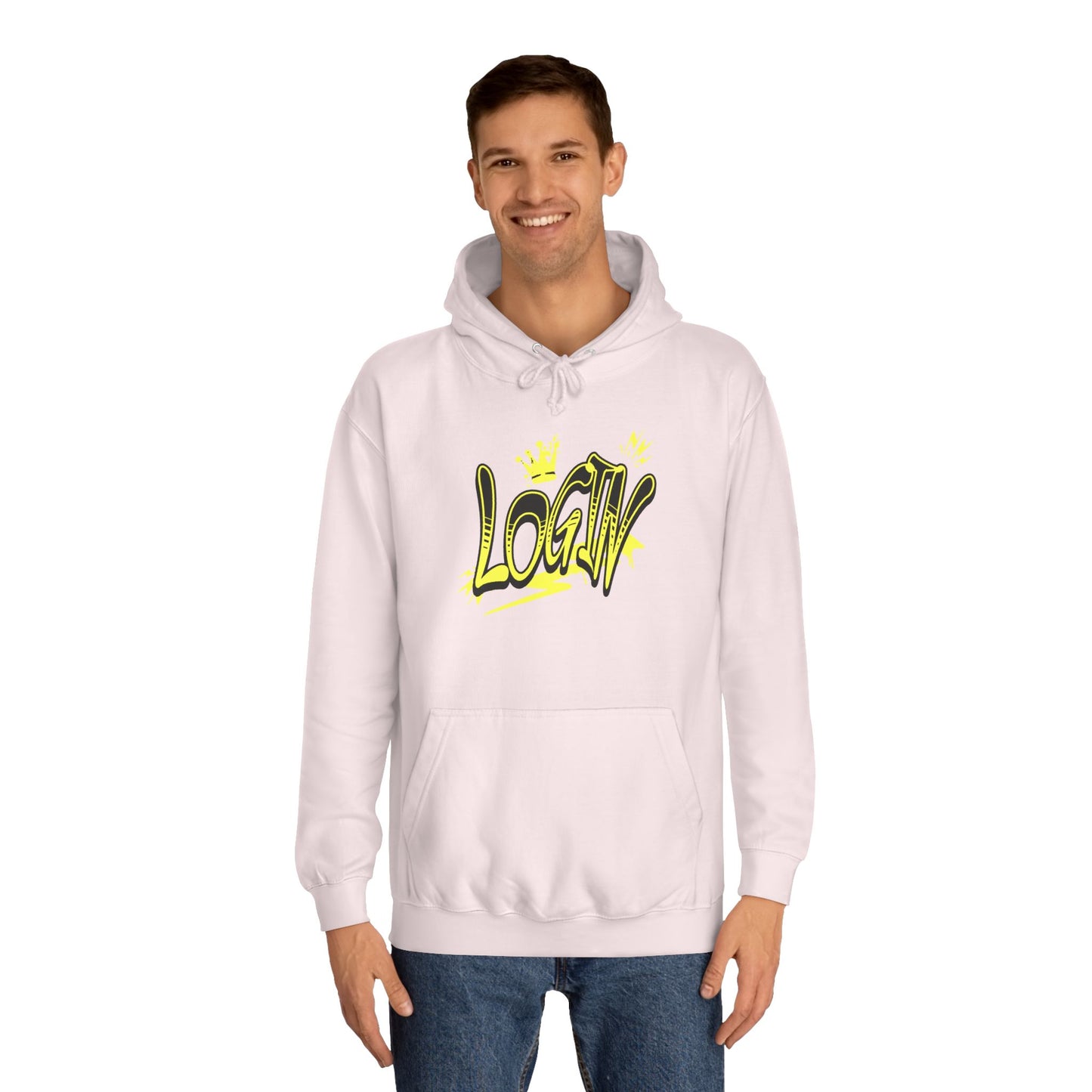 Unisex Hoodie - Bold 'LOGIN' Graphic